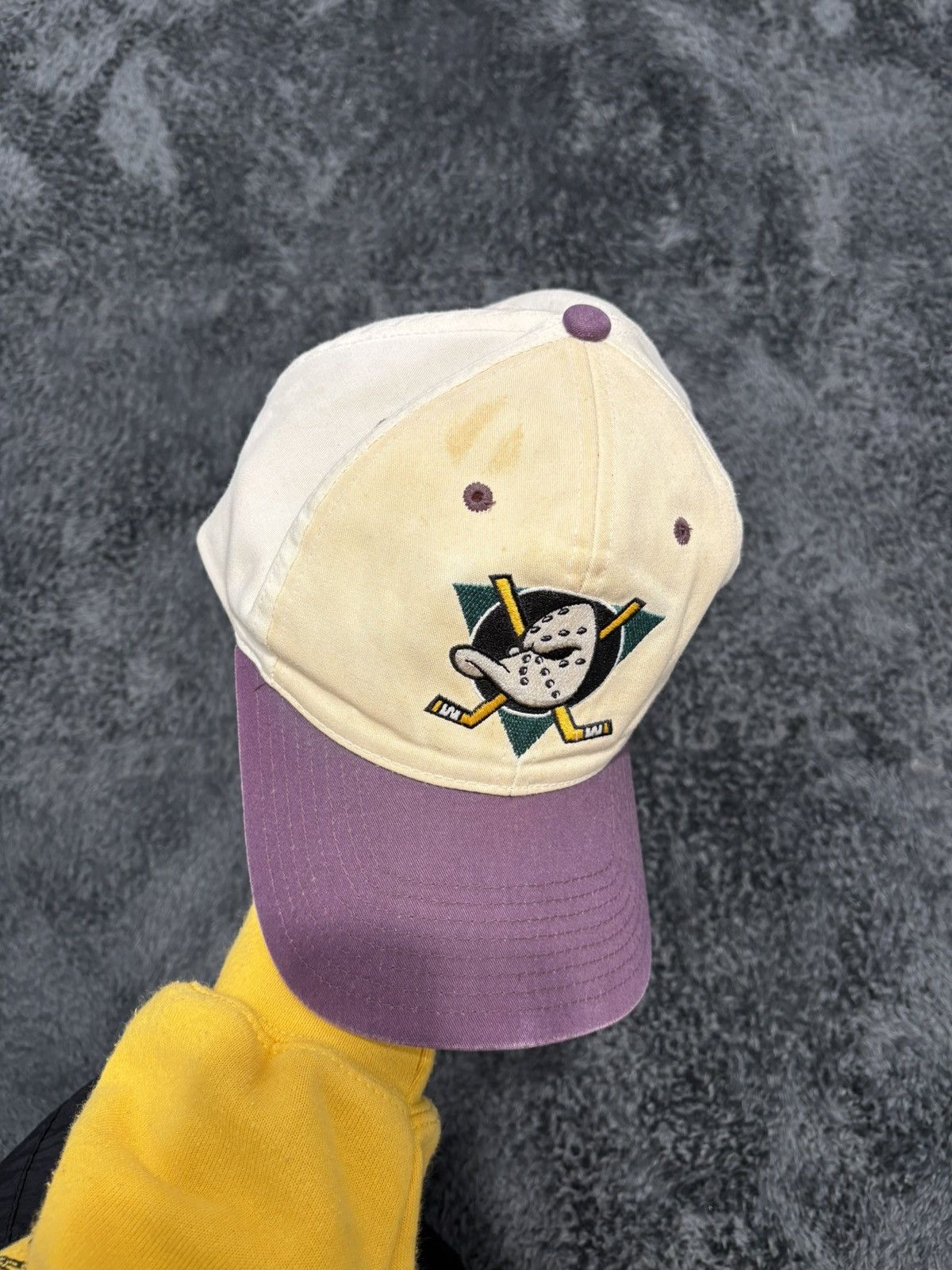 NHL Vintage 90s NHL Mighty Ducks Cap Size ONE SIZE - 5 Thumbnail