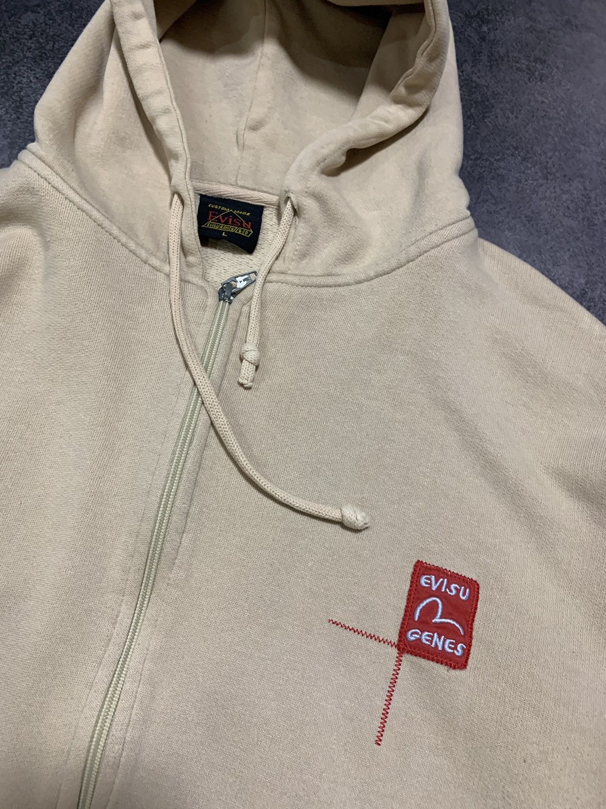 Evisu × Vintage Evisu Vintage Big Logo Hoodie RARE Size US XL / EU 56 / 4 - 4 Thumbnail