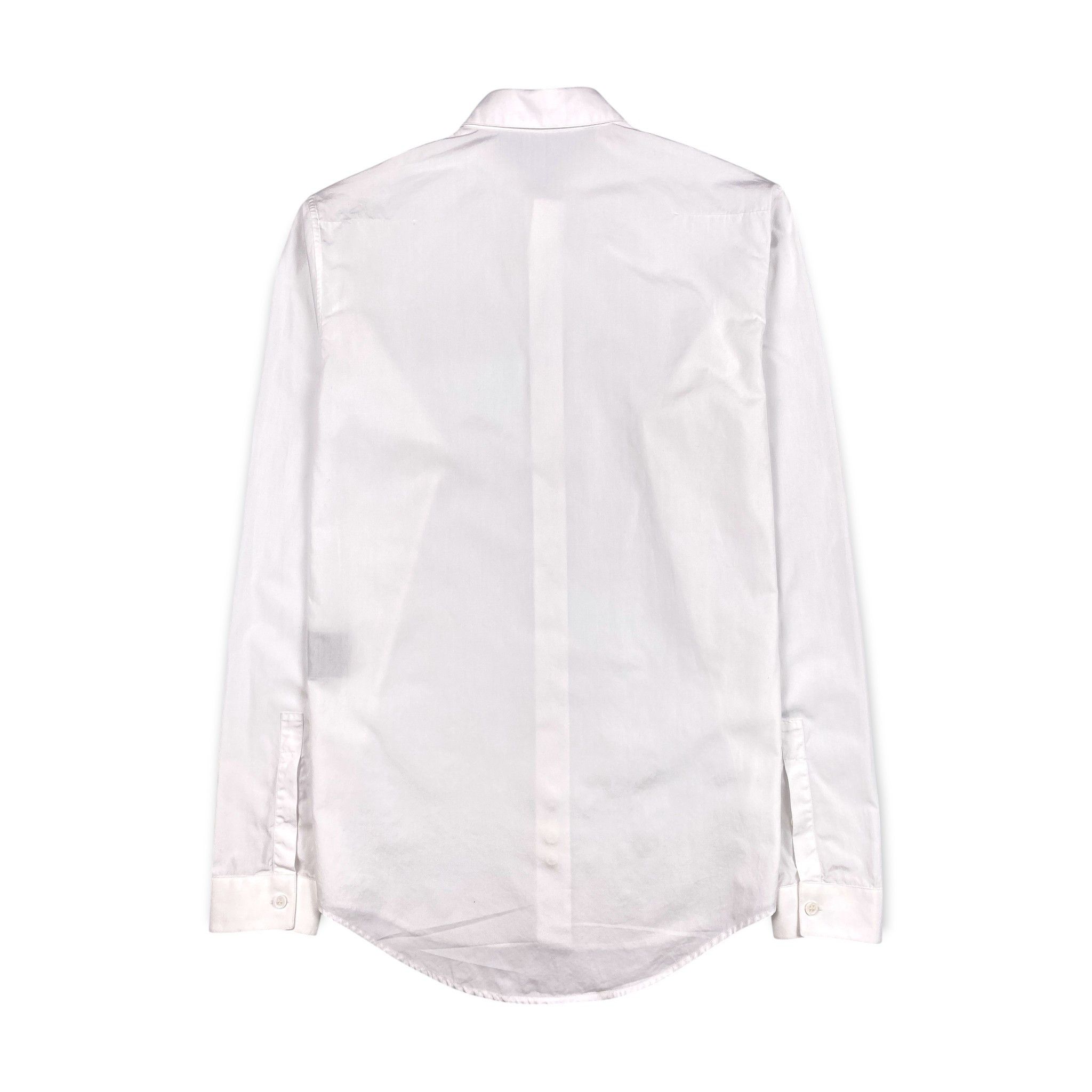Dior Uniforme Plain Long Sleeve Shirt Size XS / US 0-2 / IT 36-38 - 2 Thumbnail