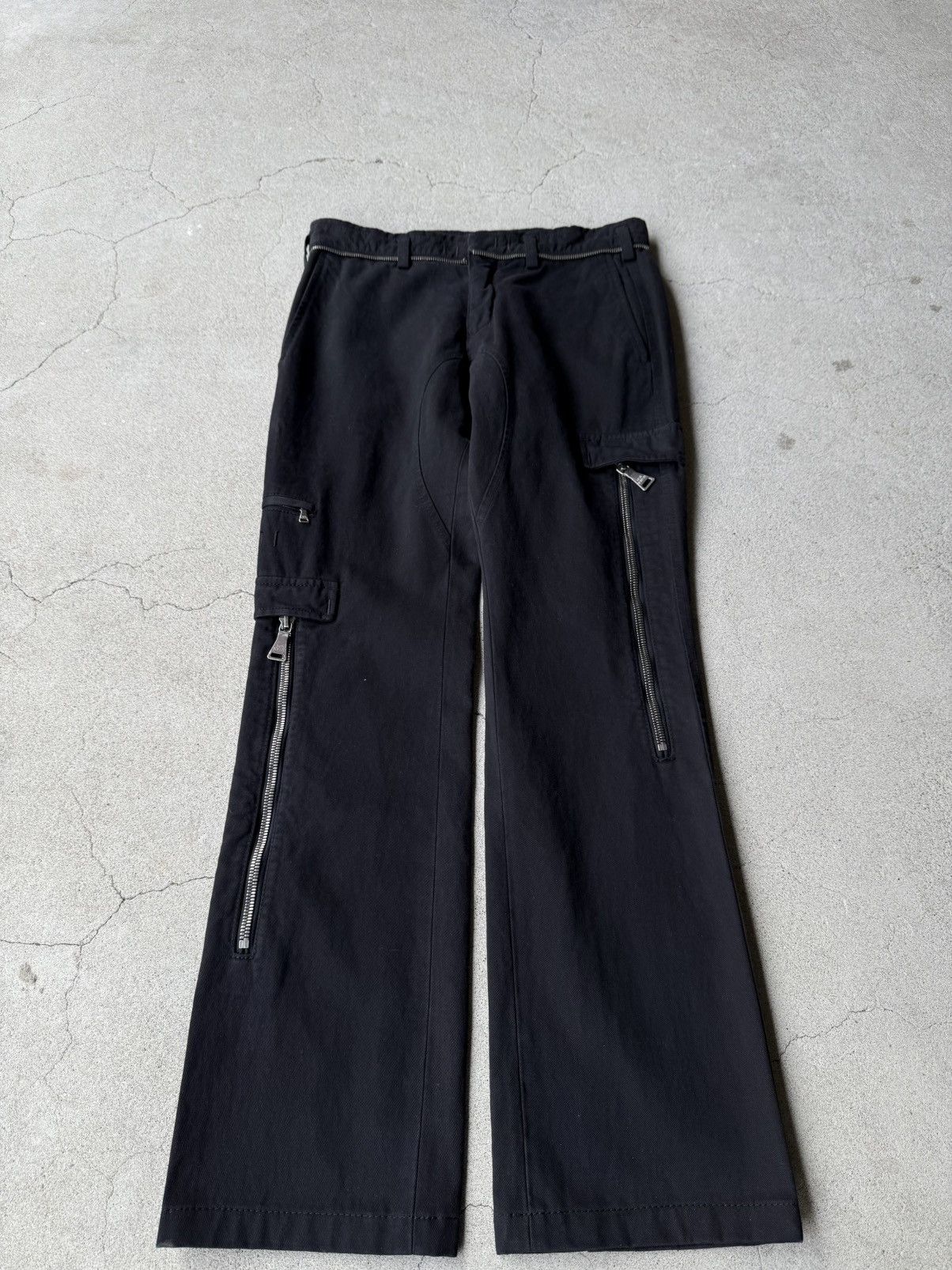 Neil Barrett Neil Barrett Archive Black Gimmick Cargo Pants Size US 30 / EU 46 - 1 Thumbnail