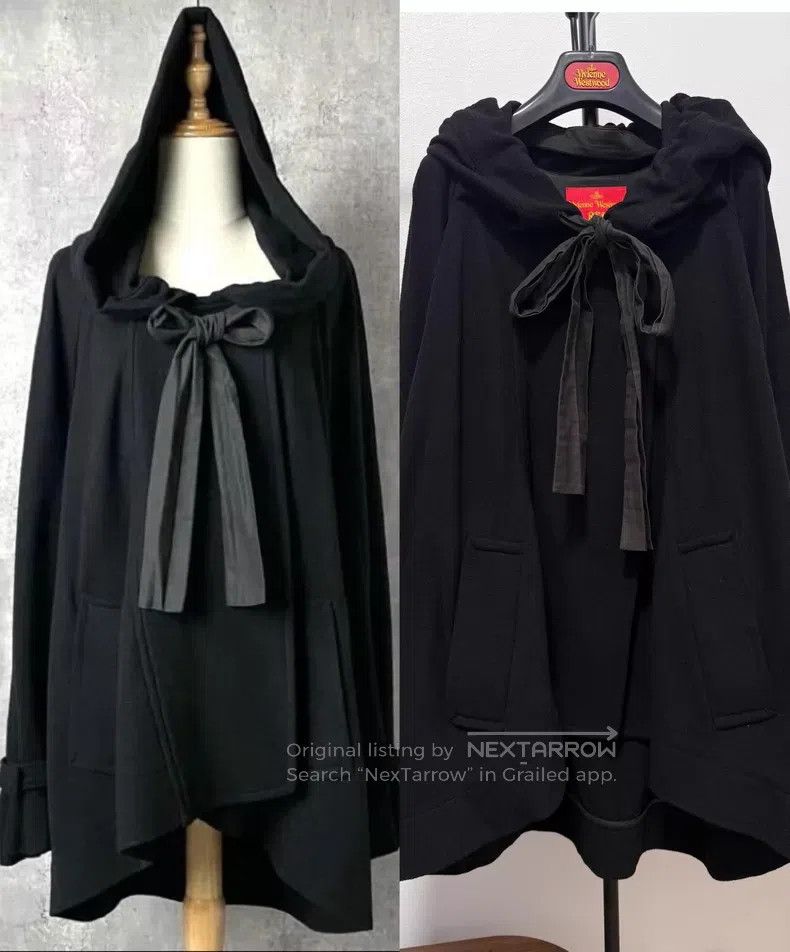 Vivienne Westwood Vivienne Westwood Witch Hooded Cloak Jacket, Witch Cardiga Size S / US 4 / IT 40 - 1 Thumbnail