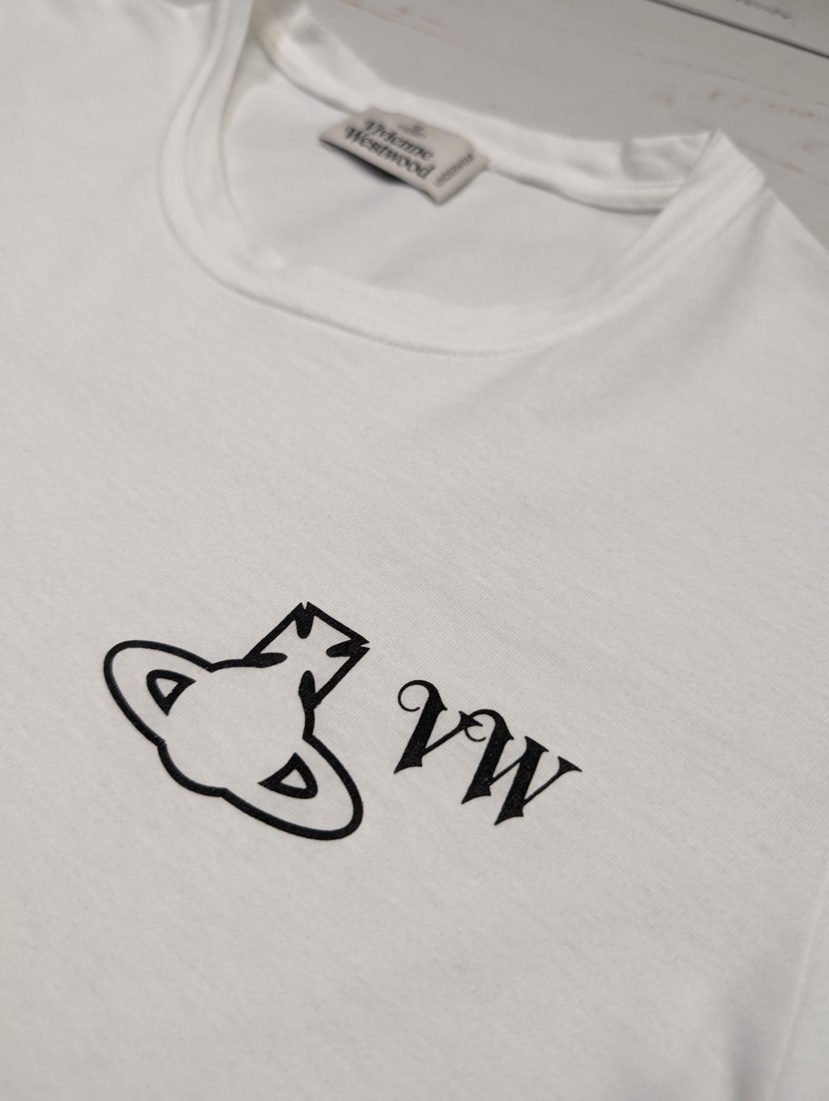 Vivienne Westwood Vivienne Westwood Underwear Logo T-Shirt White Size US M / EU 48-50 / 2 - 6 Thumbnail