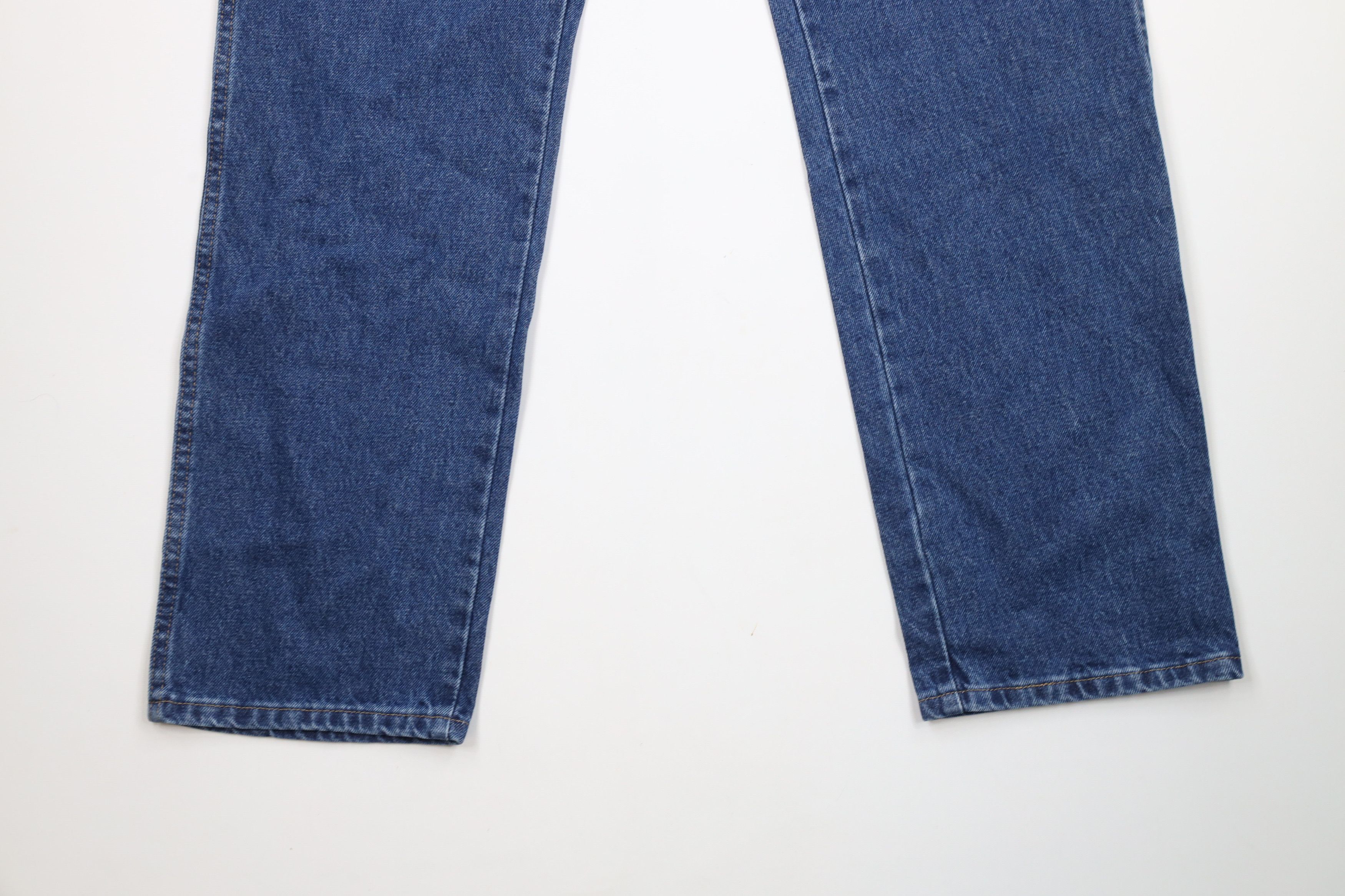 Vintage × Wrangler Deadstock Vintage Y2K Wrangler Straight Leg Denim Jeans Blue Size US 36 / EU 52 - 4 Thumbnail