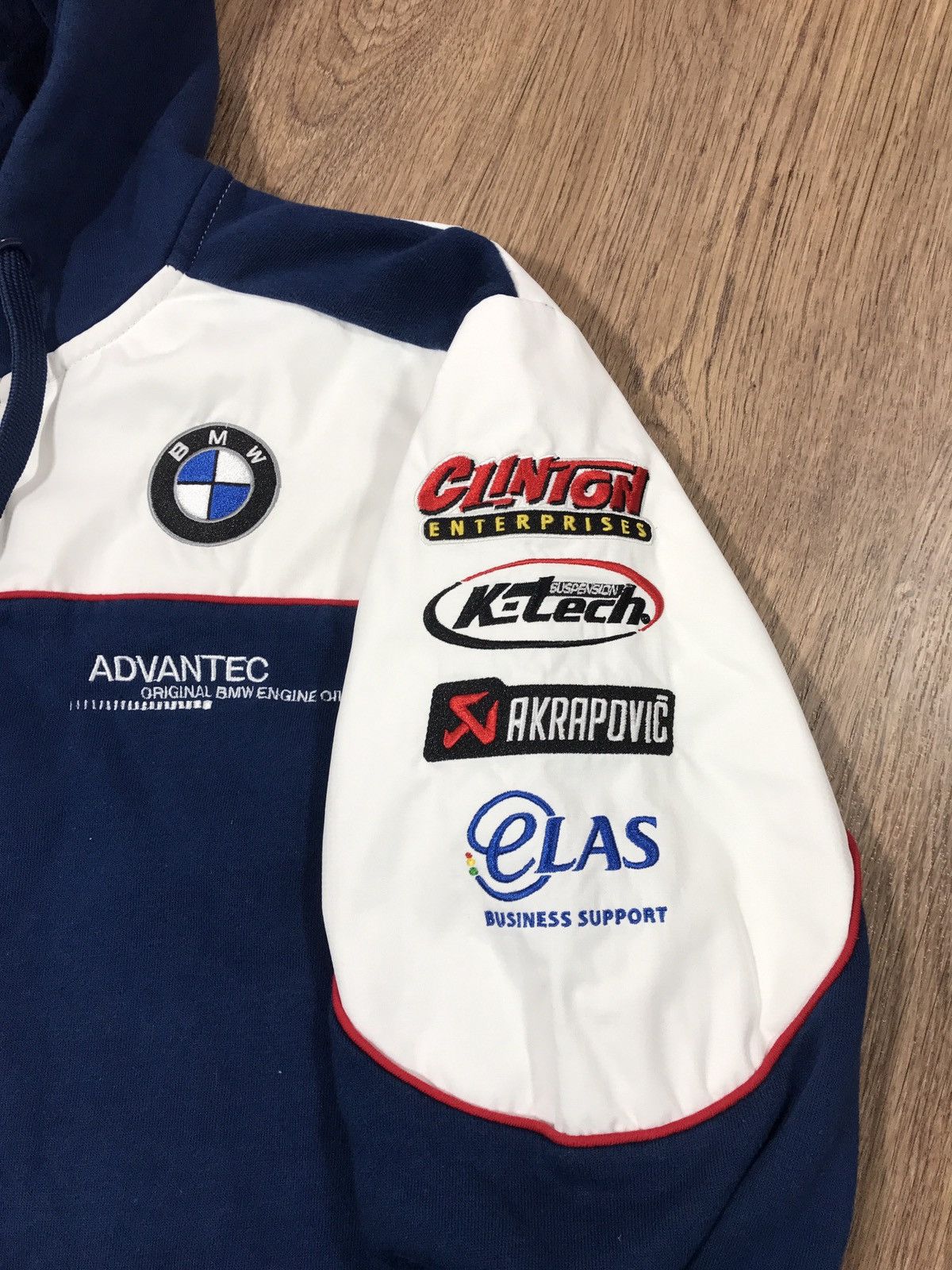 BMW × Vintage Vintage BMW Tuco Racing Full Zip Hoodie Size S M Size US S / EU 44-46 / 1 - 7 Thumbnail