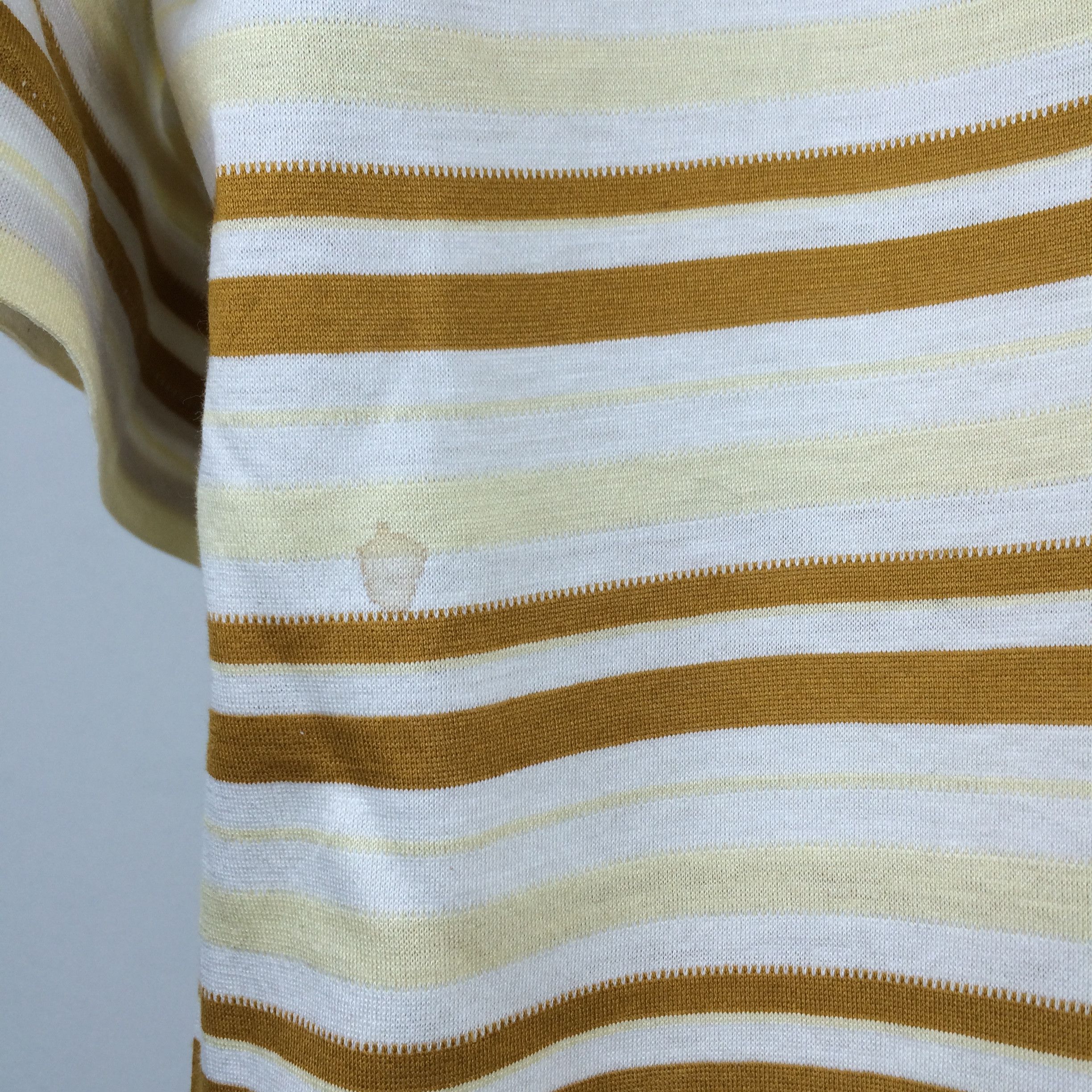 Vintage × Yves Saint Laurent G16 YVES SAINT LAURENT VINTAGE STRIPED POLO SHIRT Size US L / EU 52-54 / 3 - 5 Thumbnail