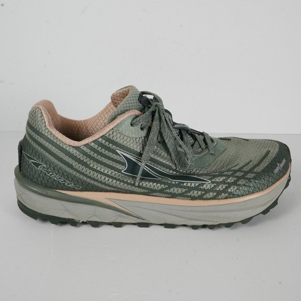 Altra Timp 2 Green Hiking Trail Running Shoes Womens 8