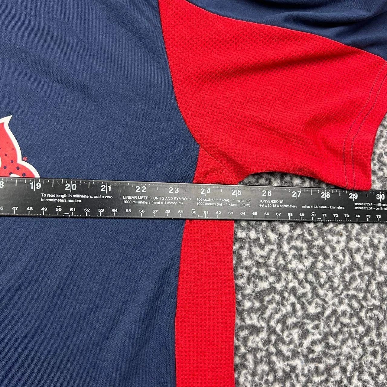 Majestic Cleveland Indians Guardians Shirt Men Short Sleeve XL Size US XL / EU 56 / 4 - 5 Thumbnail