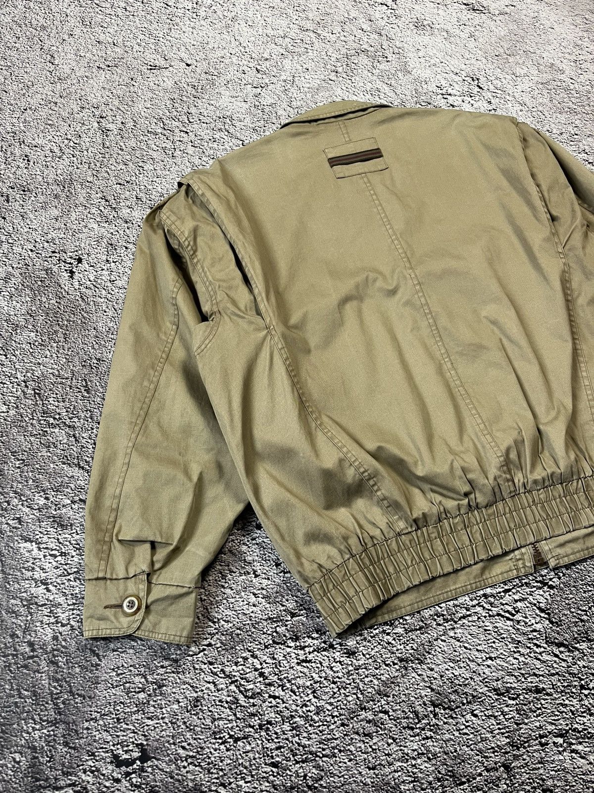 Adidas Adidas Golf Vintage Khaki Utility Jacket Size M Size US M / EU 48-50 / 2 - 10 Thumbnail