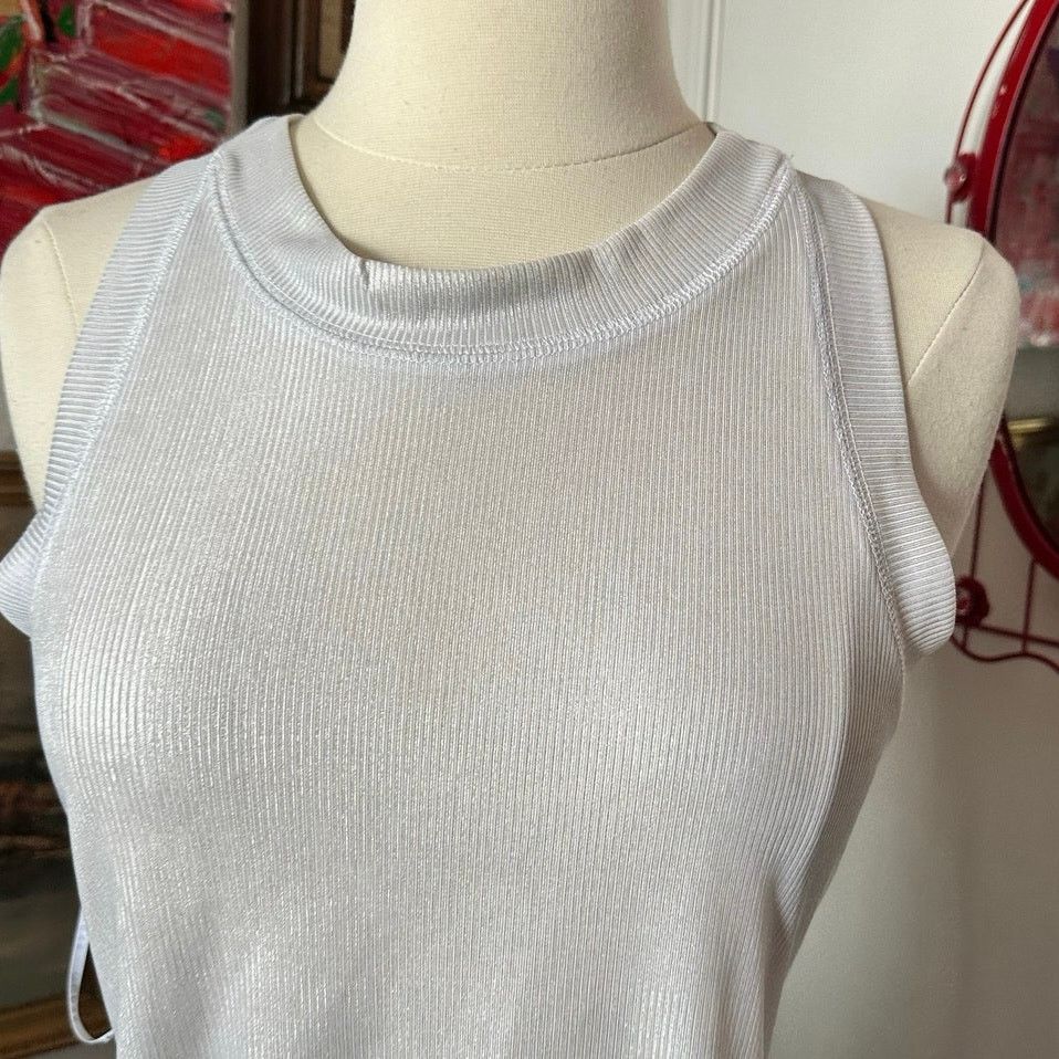 Guess silver guess gray tank top Size S / US 4 / IT 40 - 2 Thumbnail