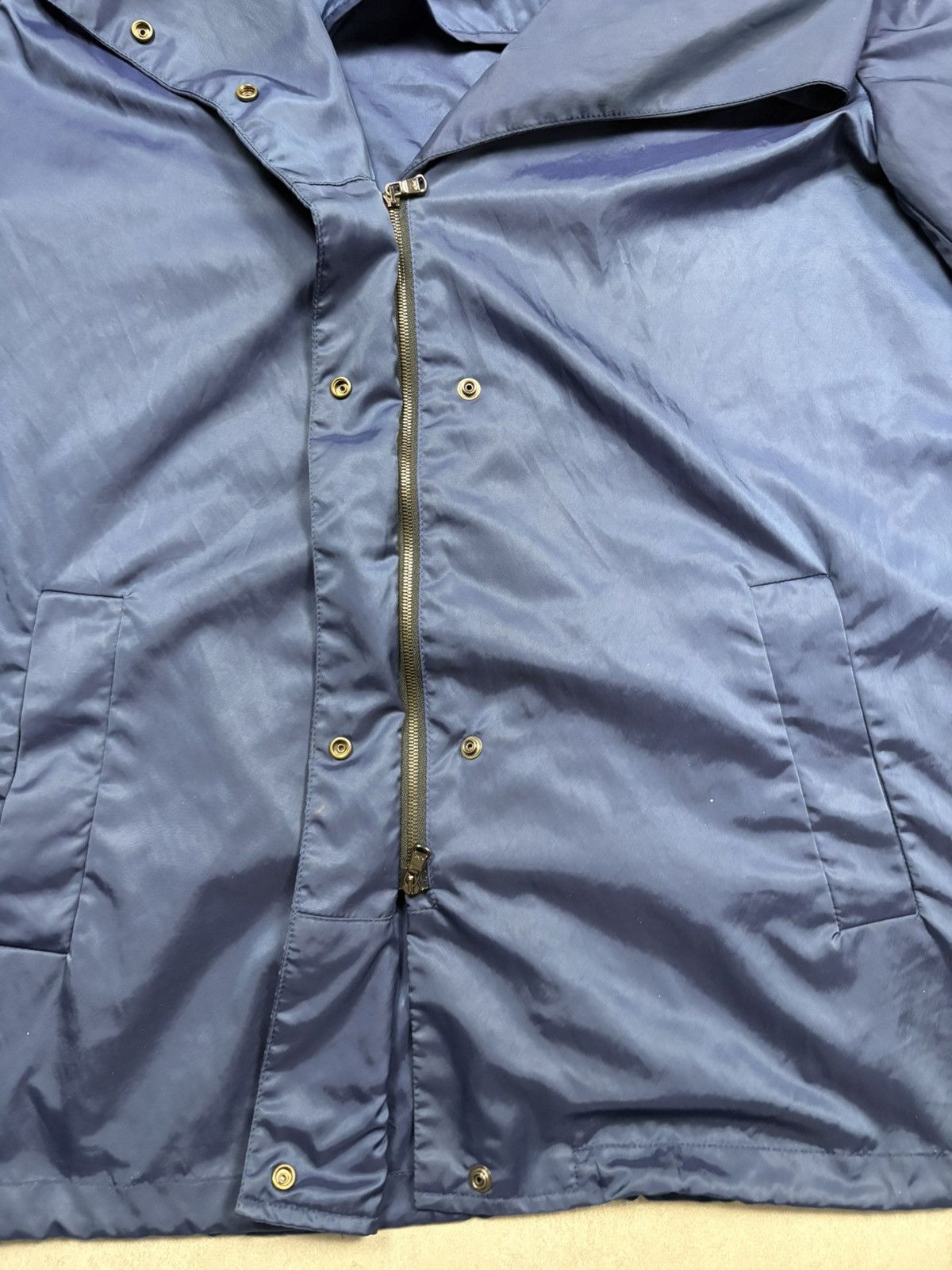 Paul & Shark Paul & Shark Yachting High Collar Tech Nylon Jacket Navy VTG Size L / US 10 / IT 46 - 15 Thumbnail