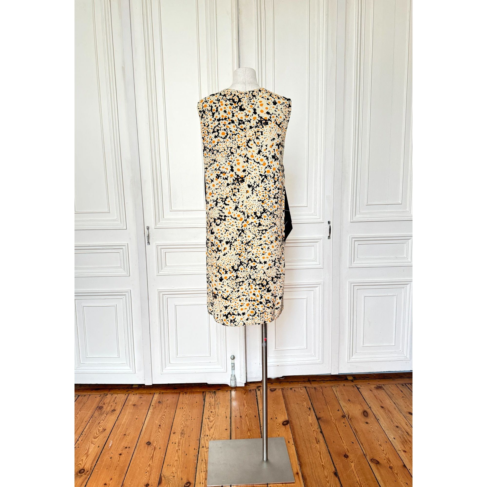 Celine Celine by Phoebe Philo SS 2015 Floral Viscose Dress Size 40 Size M / US 6-8 / IT 42-44 - 5 Thumbnail