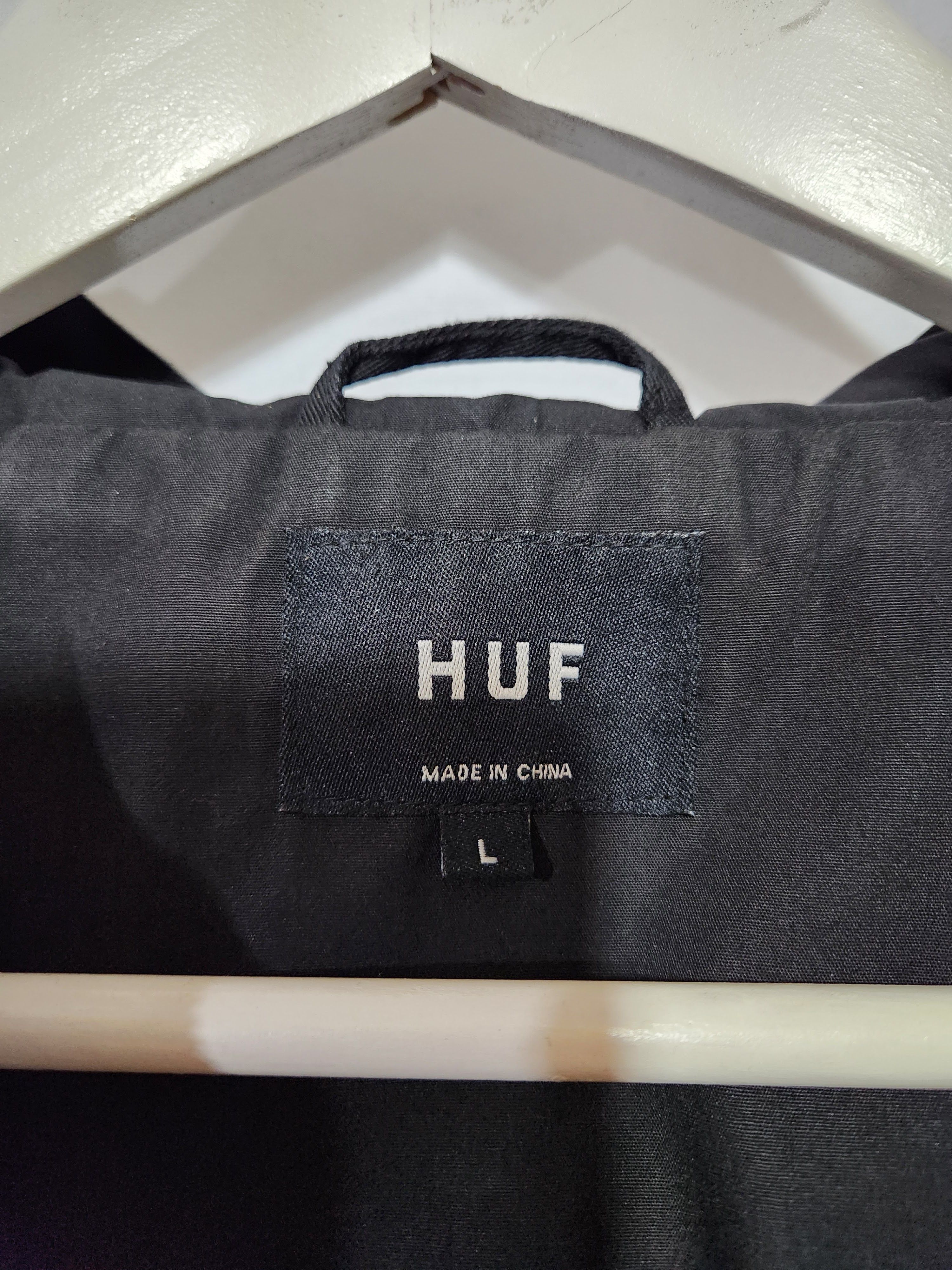 Huf Black M-65 Military Style 3/4 Length Coat L Size US L / EU 52-54 / 3 - 11 Thumbnail