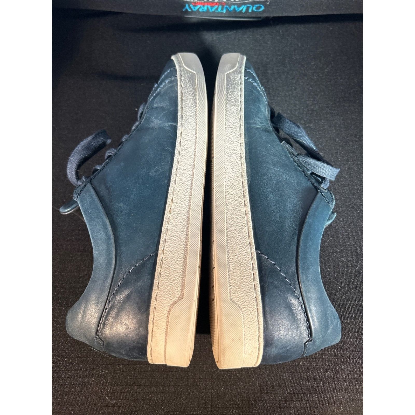 Bruno Magli Bruno Magli Mens Leather Casual Blue Sneakers Lace Up Size US 8.5 / EU 41-42 - 2 Thumbnail