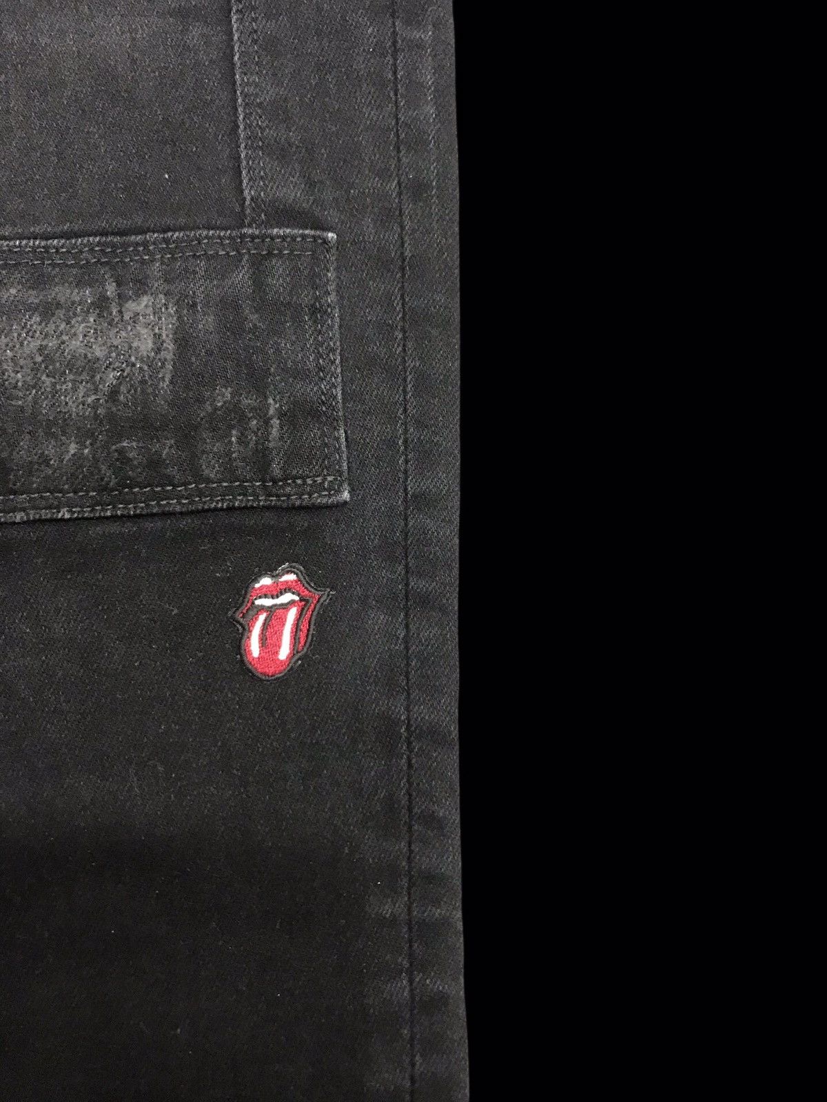 The Rolling Stones 💥ARCHIVAL💥glambXthe RollingStone Heavy Patchwork Pant F148 Size US 31 - 8 Thumbnail
