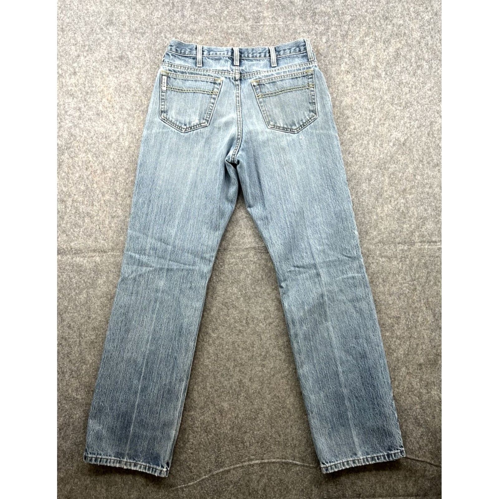 Vintage VINTAGE Cinch Men's White Label Jeans Relaxed Fit 31x32 Blue Denim Straight 5-Pocket Mens Size US 31 - 6 Thumbnail