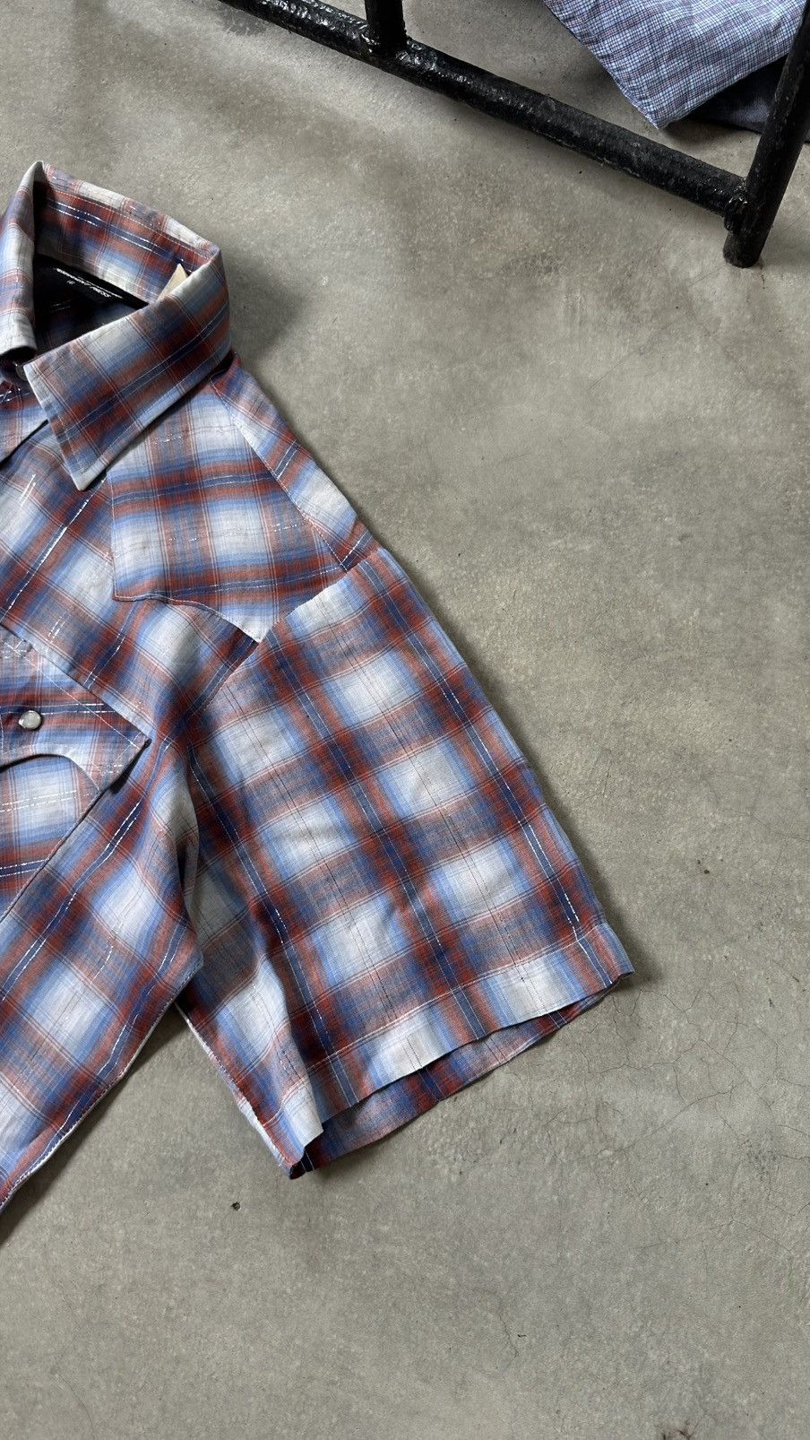 Champion VINTAGE CHAMPION WESTERN CHECKERED PEARL SNAP SHIRT Size US M / EU 48-50 / 2 - 5 Thumbnail