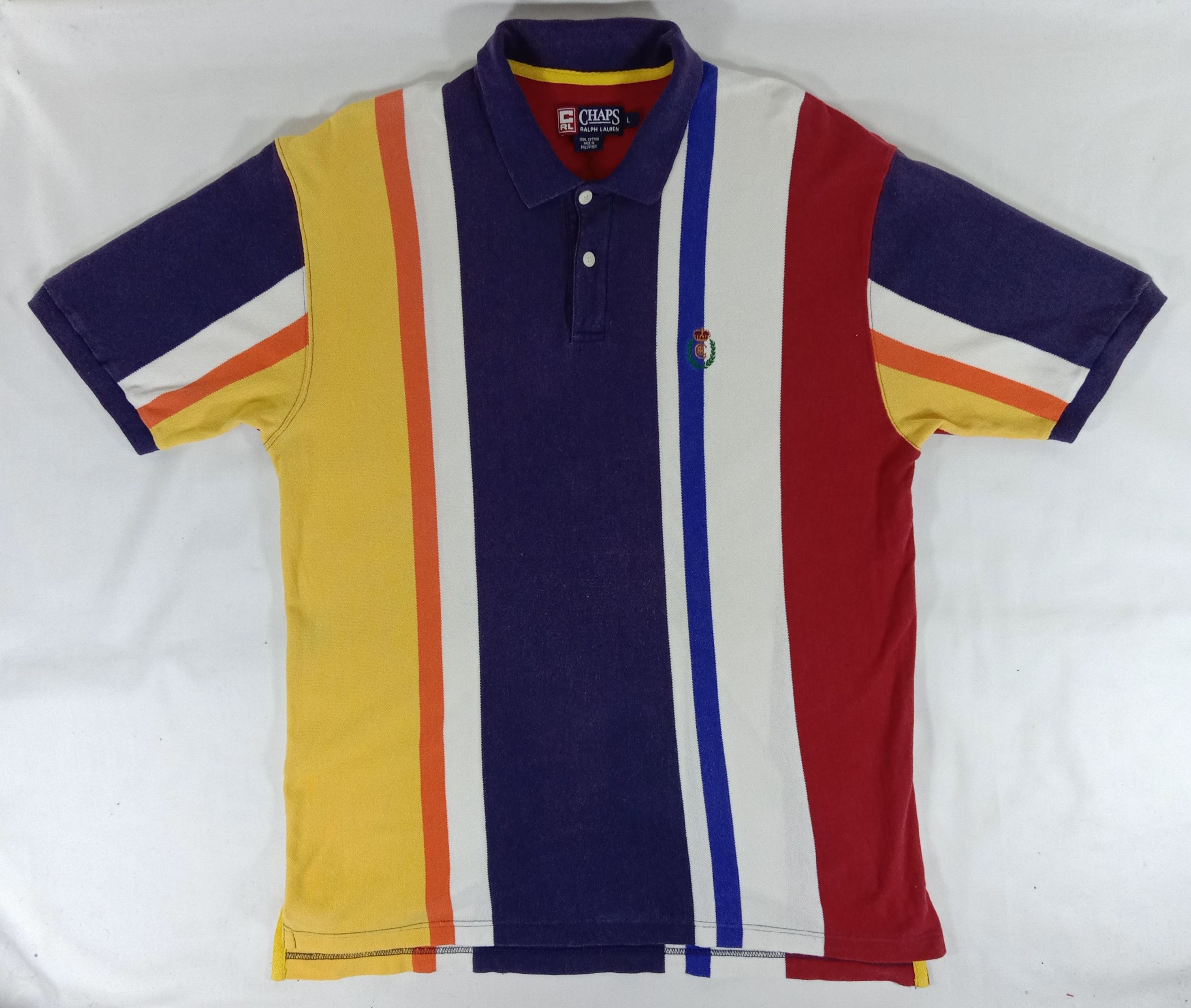 Chaps Ralph Lauren Vintage 90’s Chaps Ralph Lauren Polo Shirt Size US L / EU 52-54 / 3 - 1 Thumbnail
