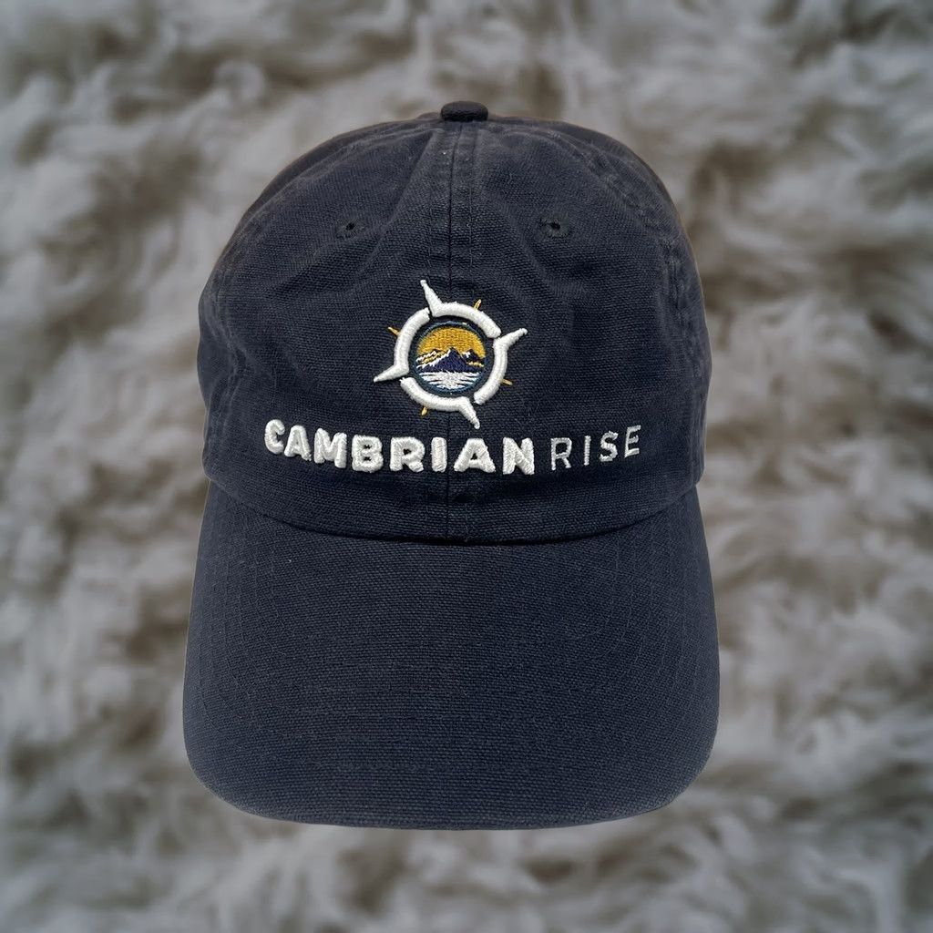 Vintage Quake City Caps Hat Adjustable Blue CamBrian Rise Live BTV Embroidered Adult Cap Size ONE SIZE - 1 Thumbnail