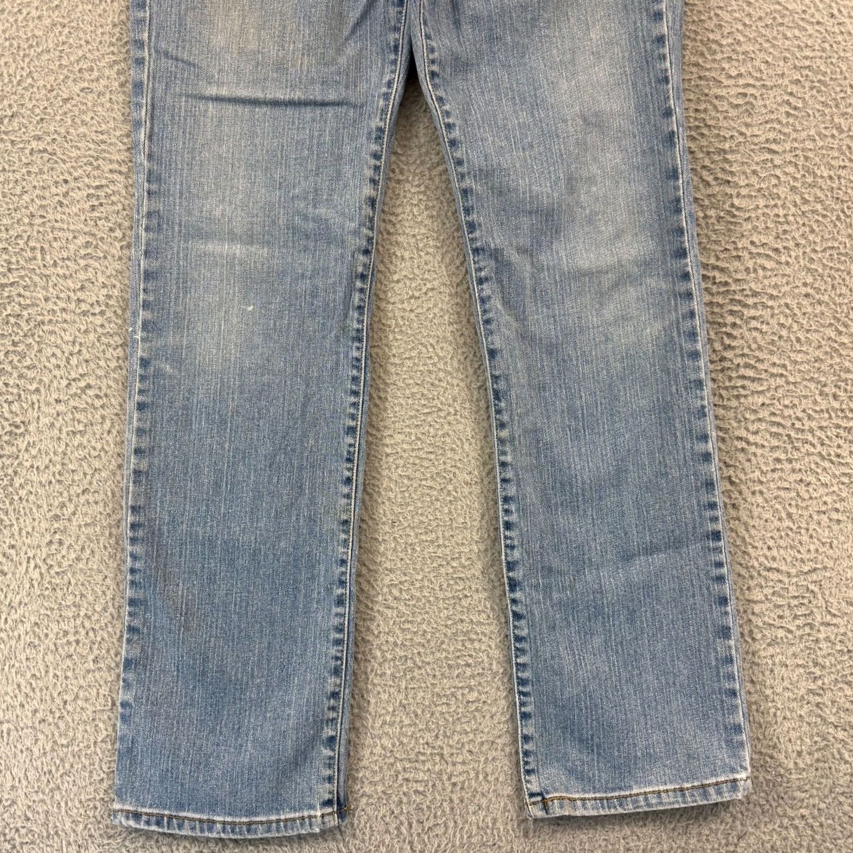Levi's VTG Levi's 505 Jeans Womens 10M Blue Button Mid Rise 32x30 Straight Leg Denim Y2K Size 32" / US 10 / IT 46 - 2 Thumbnail