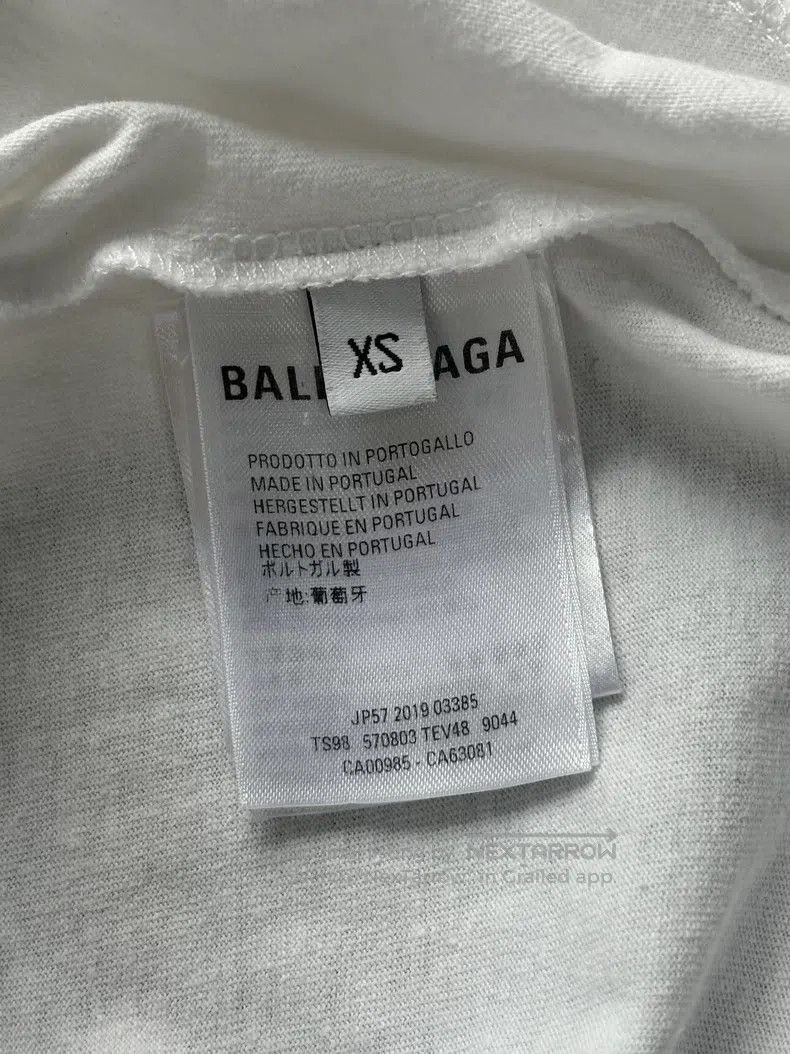 Balenciaga Balenciaga Short sleeve T-shirt Size US XS / EU 42 / 0 - 4 Thumbnail