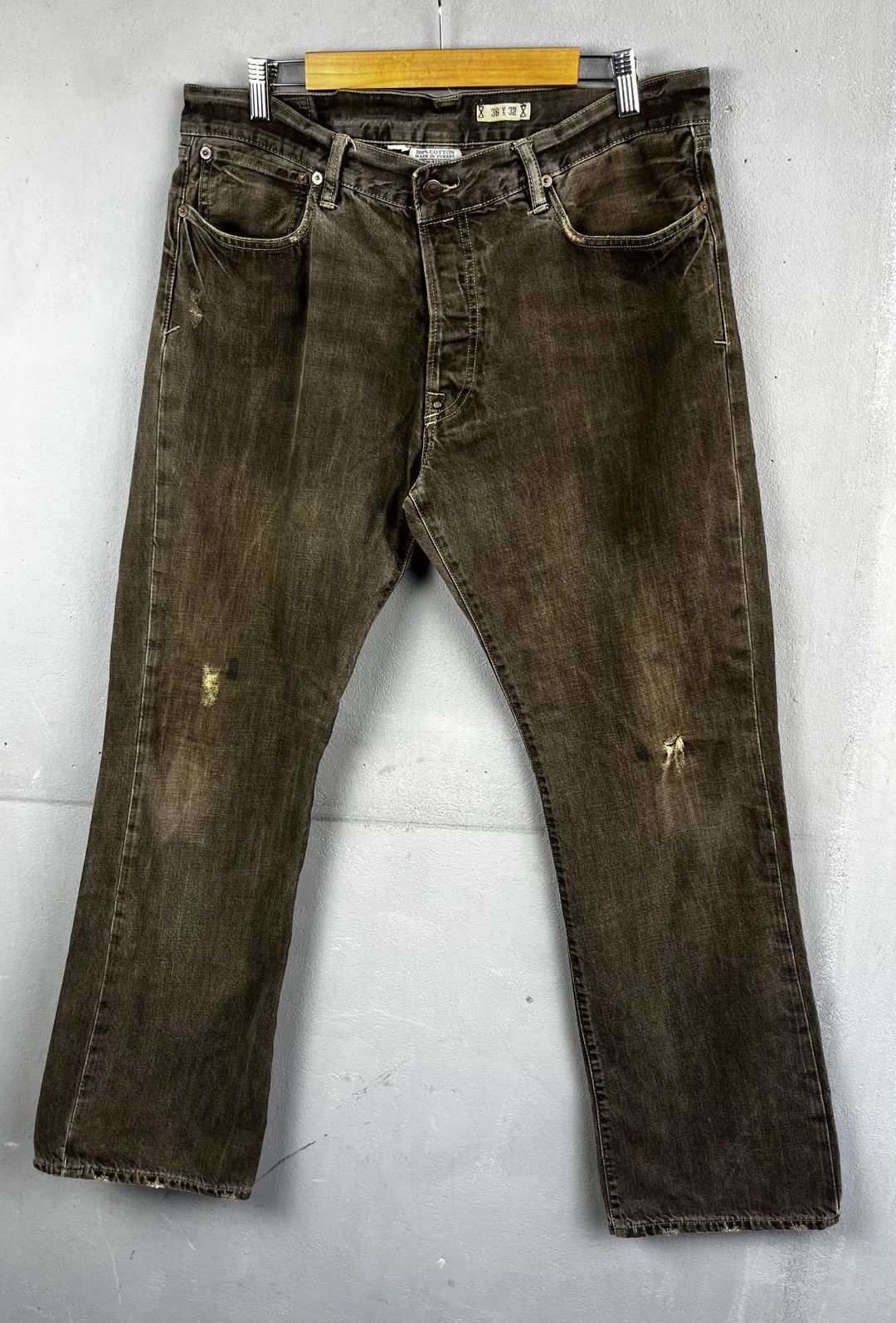 Western denim pants ralph lauren