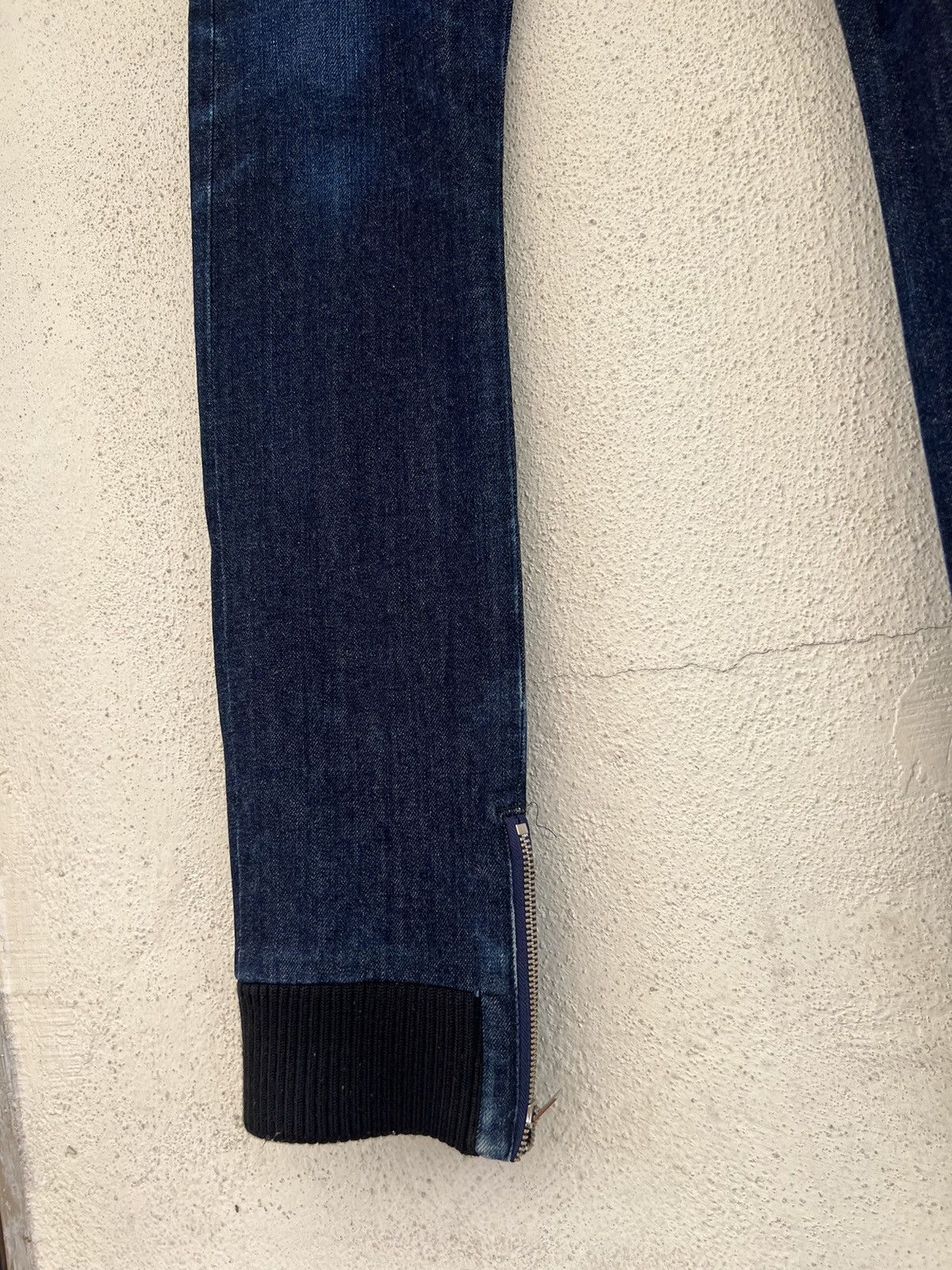 Japanese Brand Vintage AW 2009 PLEIN Yoshida Roberto Hybrid Denim Jeans Size US 29 - 10 Thumbnail