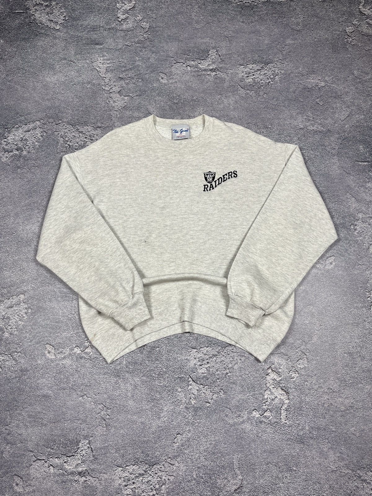 NFL × Vintage 90s Los Angeles Raiders Sweatshirt Size US L / EU 52-54 / 3 - 1 Thumbnail