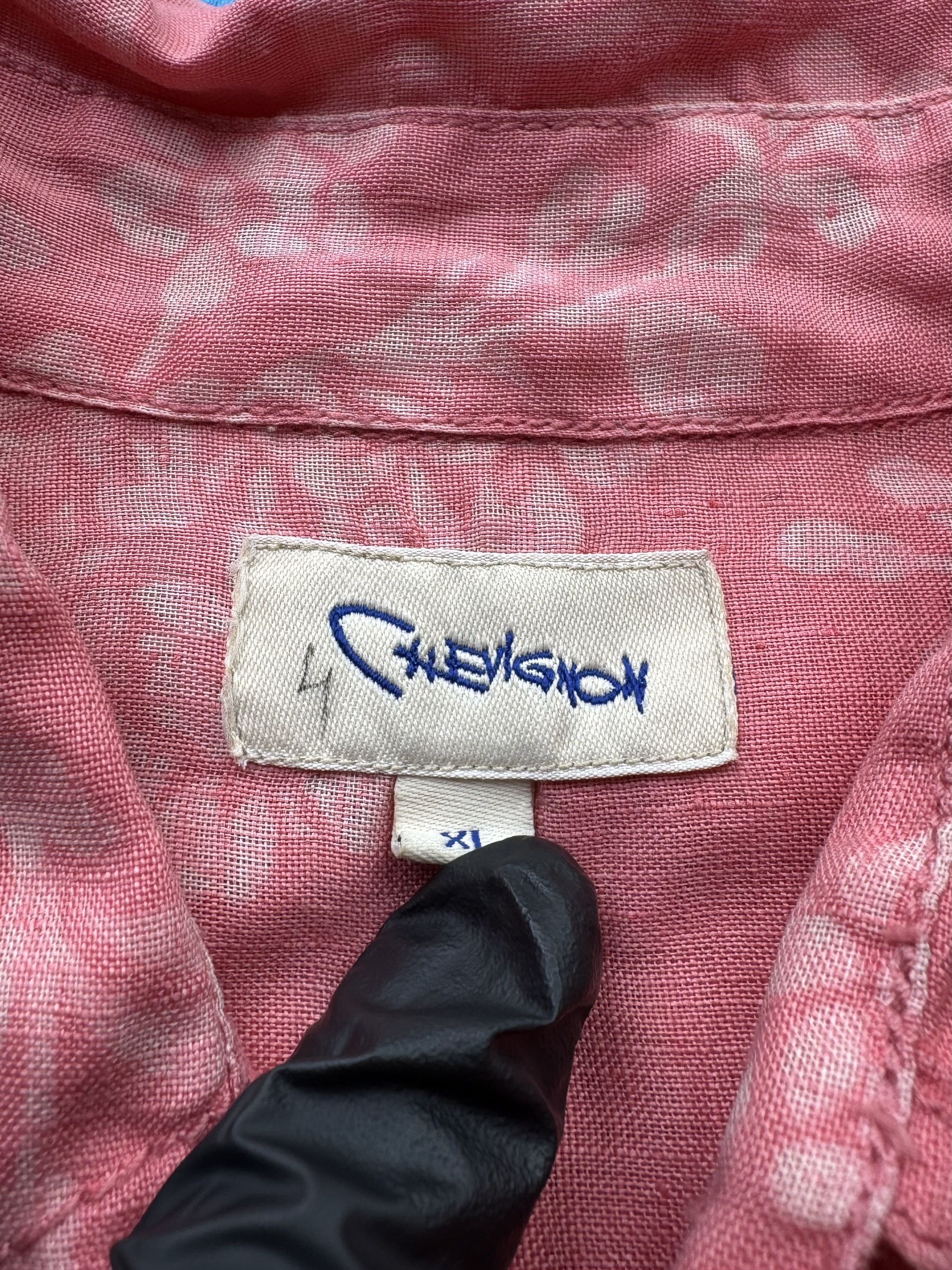Chevignon Chevignon Vintage Linen Shirt (D10) Size US XL / EU 56 / 4 - 6 Thumbnail