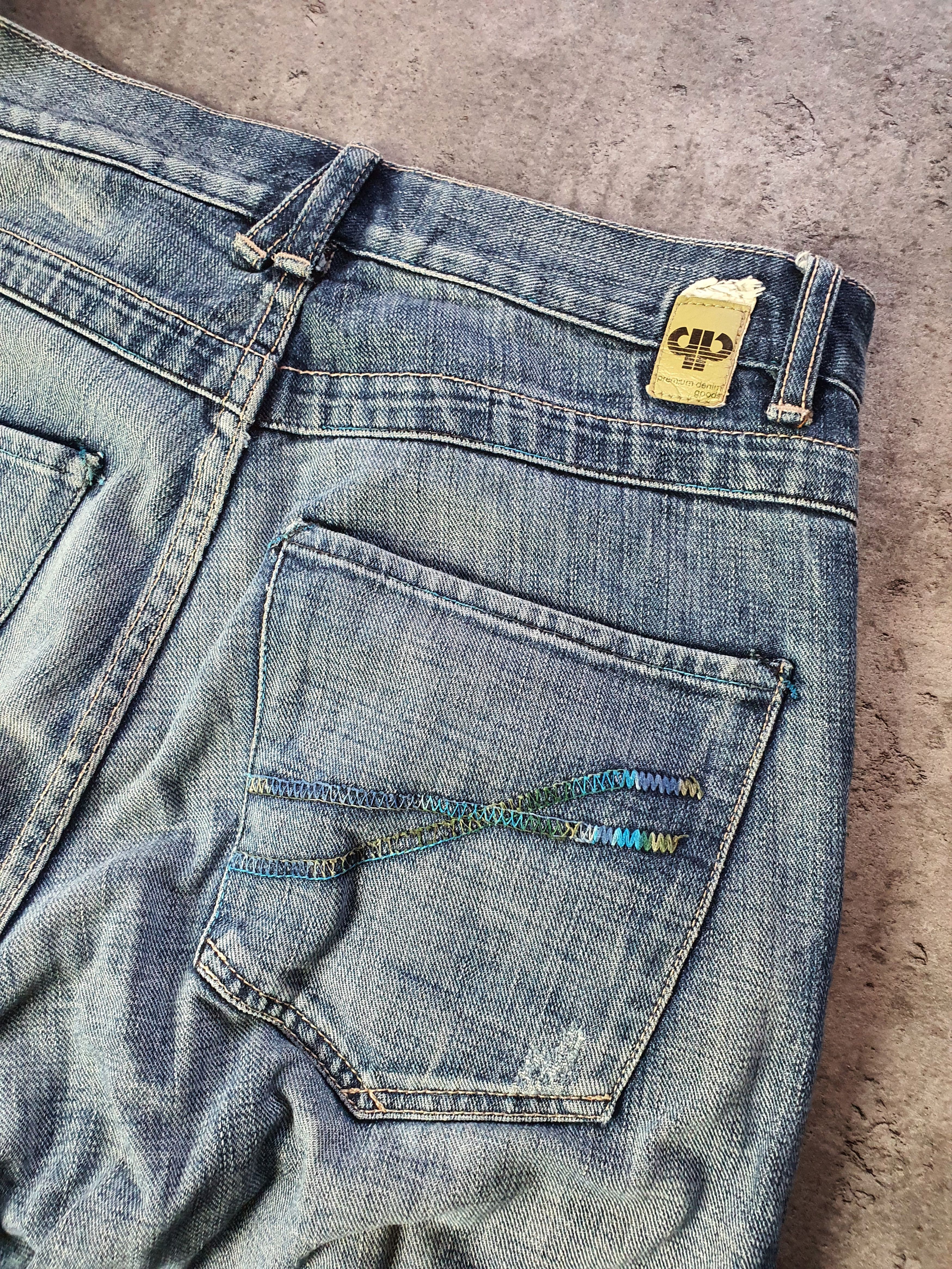 Japanese Brand × Pelle Pelle Vintage RAP pants Pelle Pelle denim baggy fit drill Size US 32 / EU 48 - 7 Thumbnail
