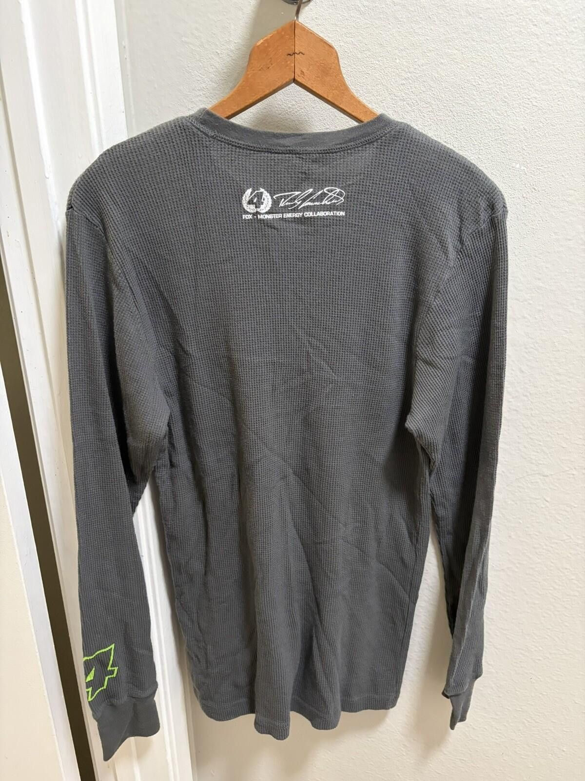 Fox Racing Fox Racing Ricky Carmichael #4 Monster Energy Thermal Sz M Size US M / EU 48-50 / 2 - 3 Thumbnail