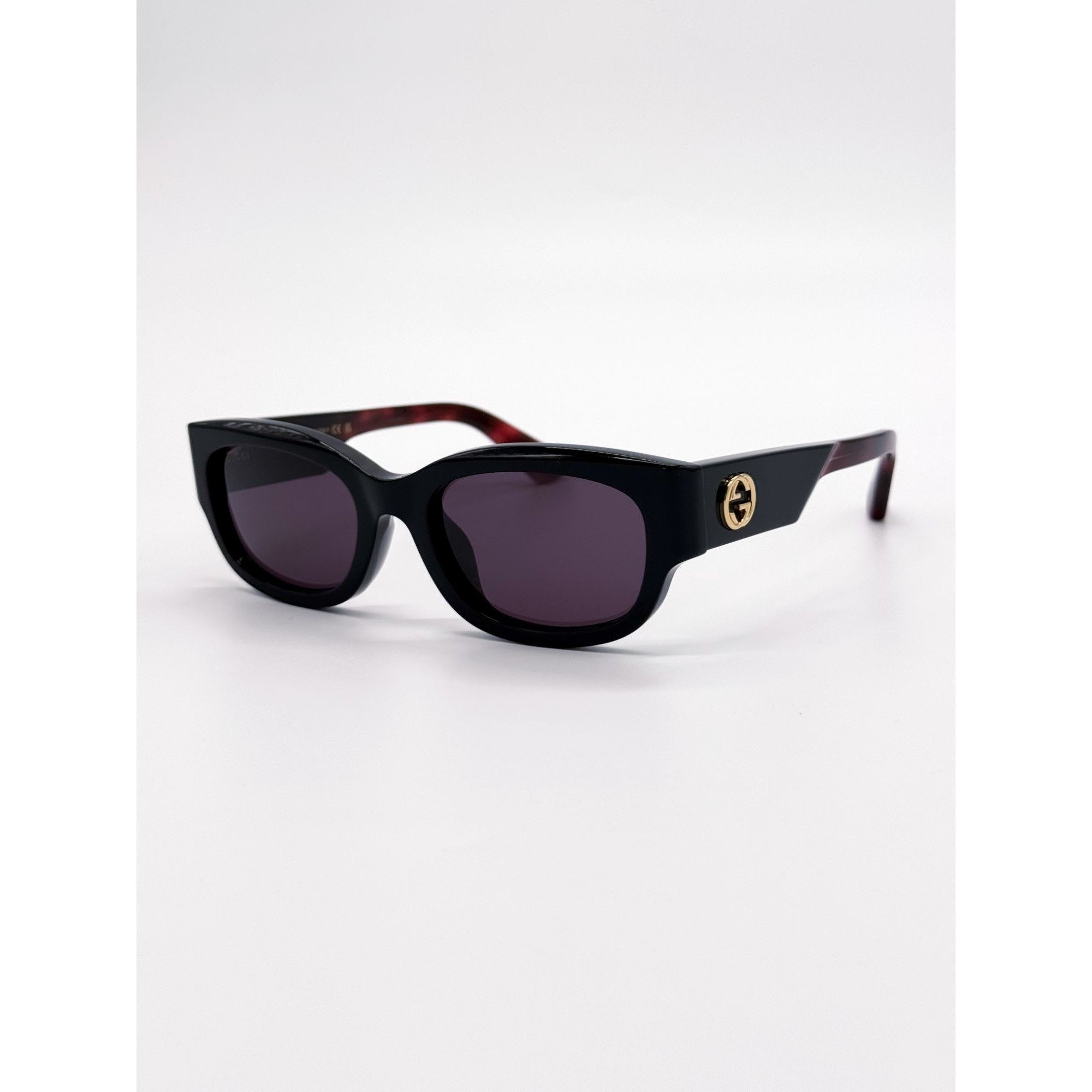 Gucci NEW GUCCI SUNGLASSES GG1667SK 003 BLACK/HAVANA SQUARE UNISEX Size ONE SIZE - 2 Thumbnail