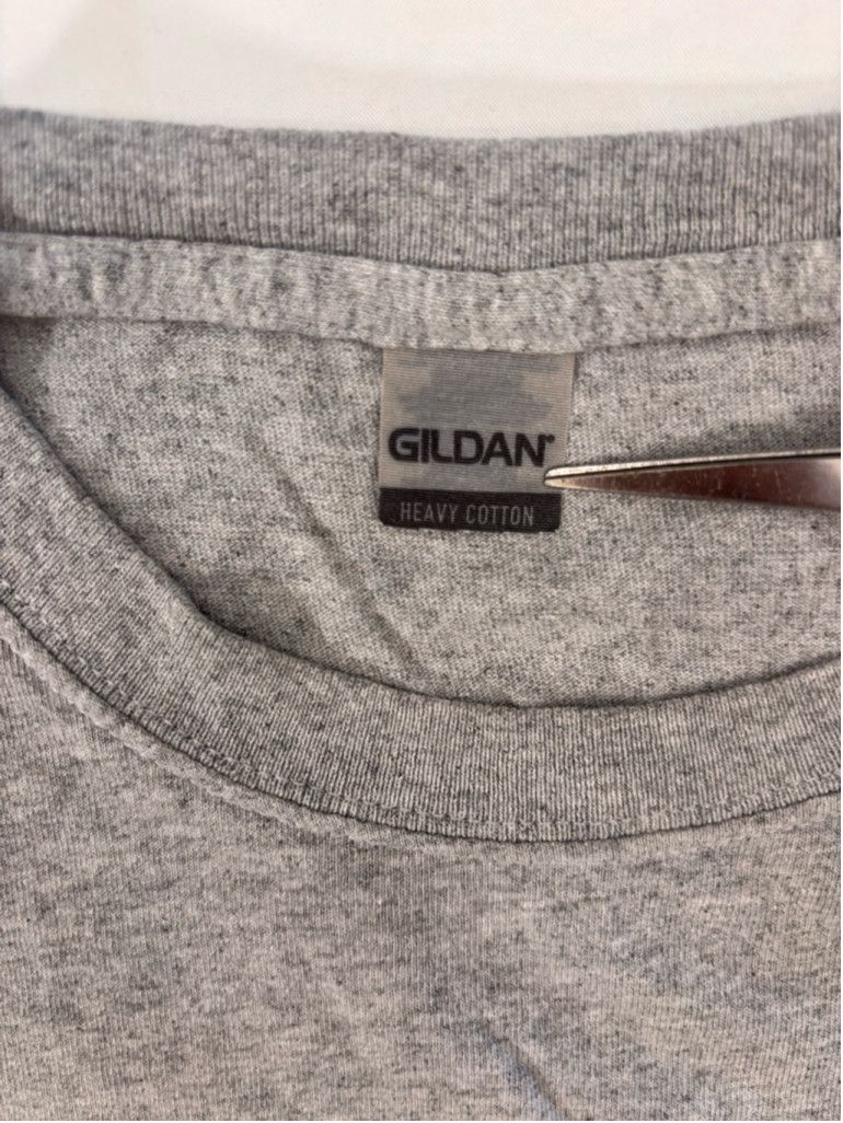 Gildan Men's Gildan T-shirt XL Gray Burbank Sportscards Size US XL / EU 56 / 4 - 7 Thumbnail
