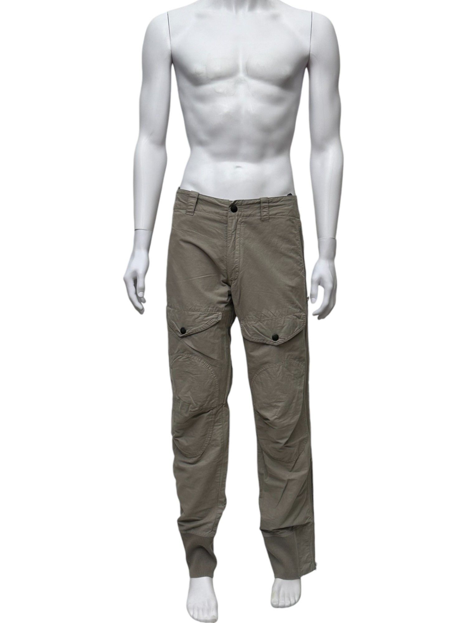 Griffin Griffin Beige Cargo Pants from 00's. Size US 32 / EU 48 - 1 Thumbnail