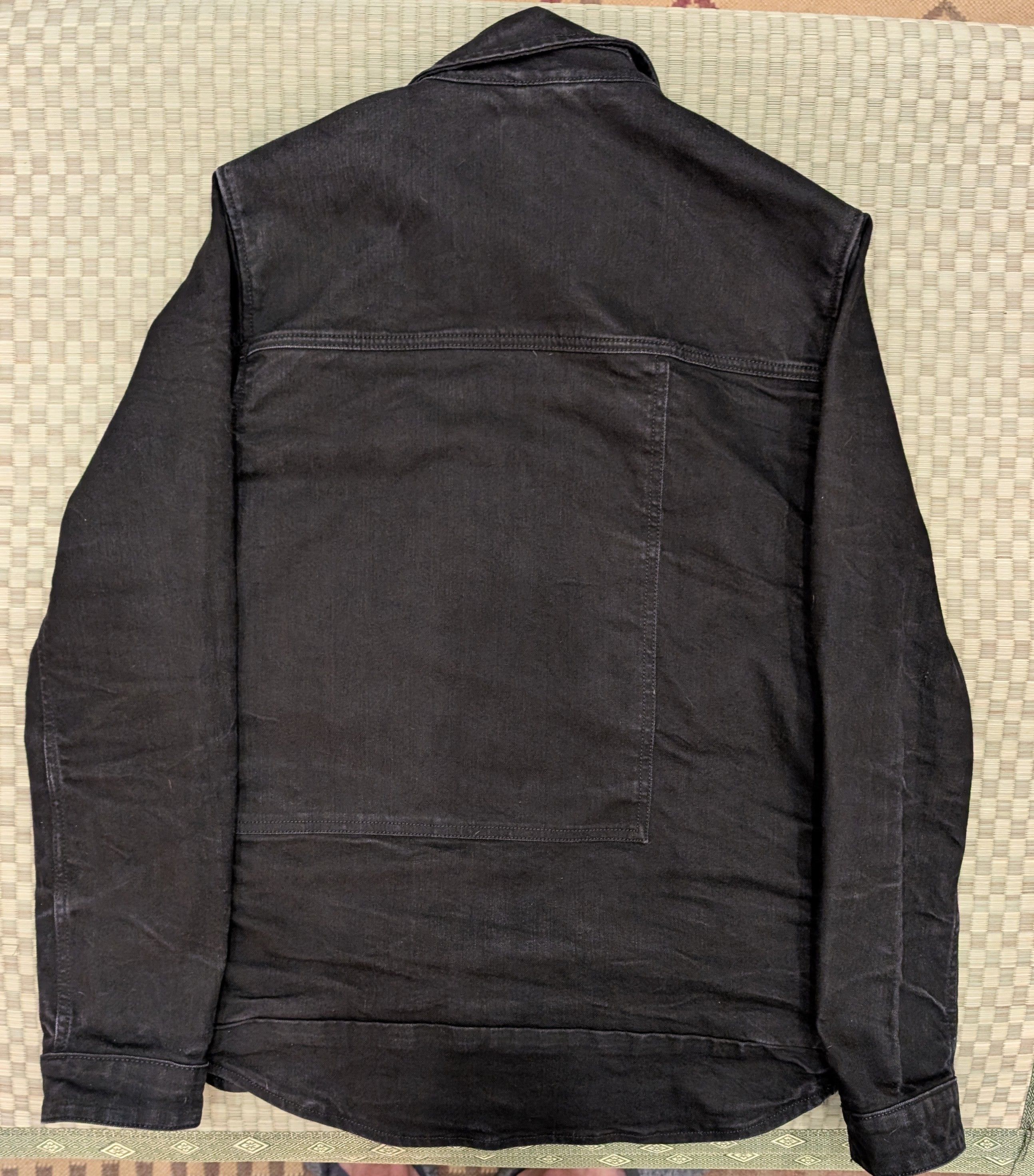 Scotch & Soda RARE Scotch & Soda Lava Tears Selvedge Denim Jacket Black Size US M / EU 48-50 / 2 - 2 Thumbnail