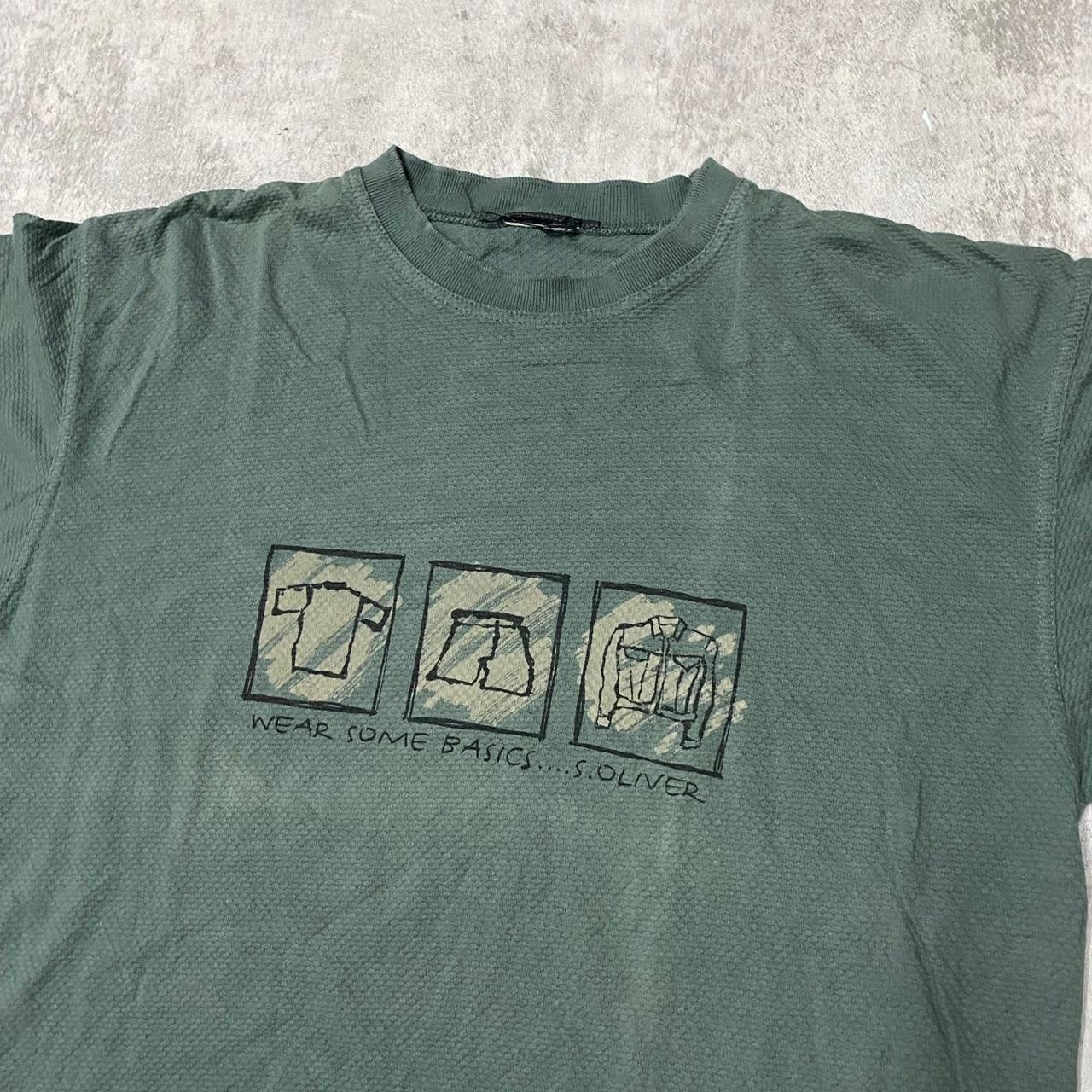 Other Green vintage 90s streetwear graphic tee with a relaxed fit Size US L / EU 52-54 / 3 - 2 Thumbnail