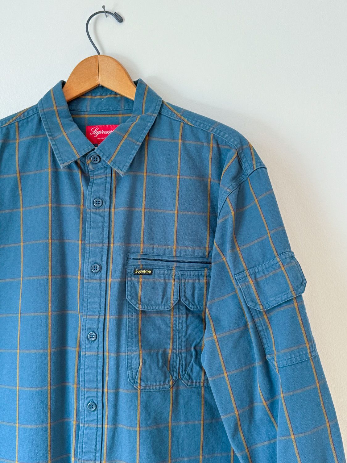 Supreme Supreme "Twill Multi Pocket Shirt" Size US L / EU 52-54 / 3 - 3 Thumbnail