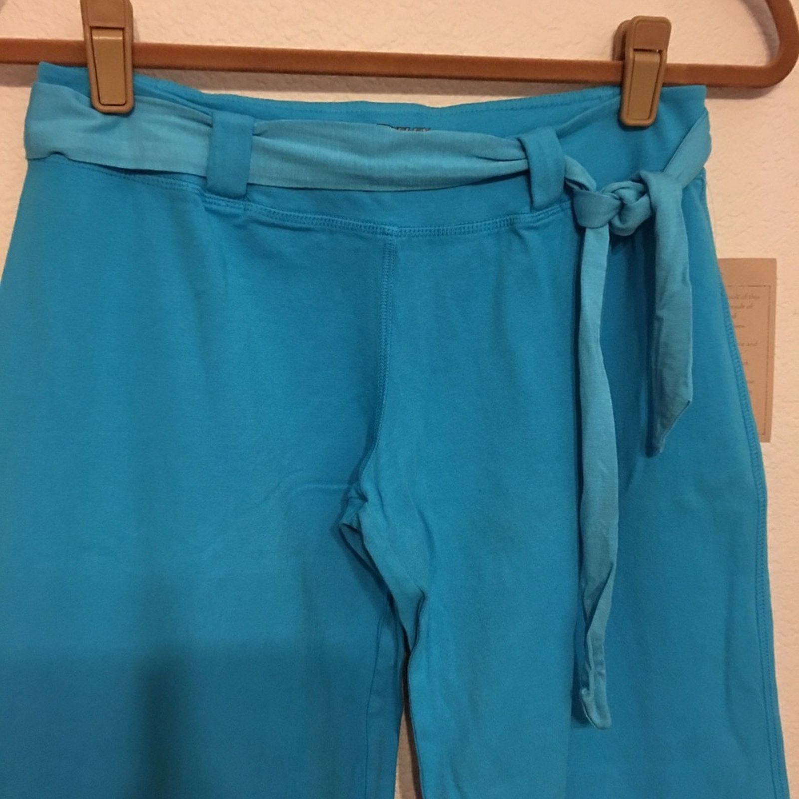Other Reflex women’s fine activewear blue pants NWT L Size 34" / US 12 / IT 48 - 2 Thumbnail