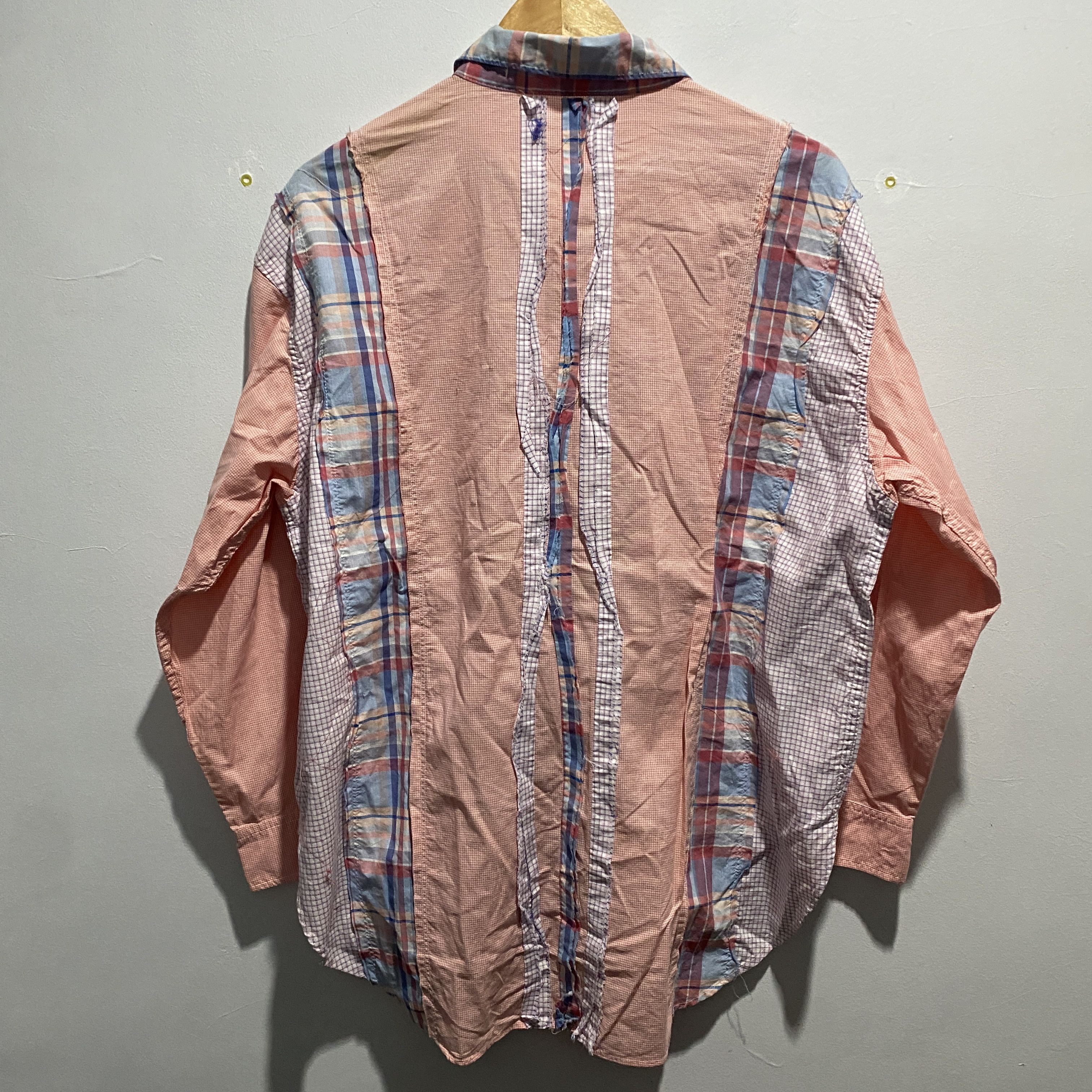 Japanese Brand Niko and... Japan Ribbon Rebuild Patchwork Shirt L Size US L / EU 52-54 / 3 - 7 Thumbnail