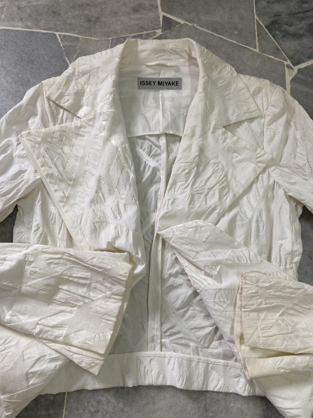 Pleats Please Issey Miyake Issey Miyake Double Collar Jacket Size US M / EU 48-50 / 2 - 2 Thumbnail