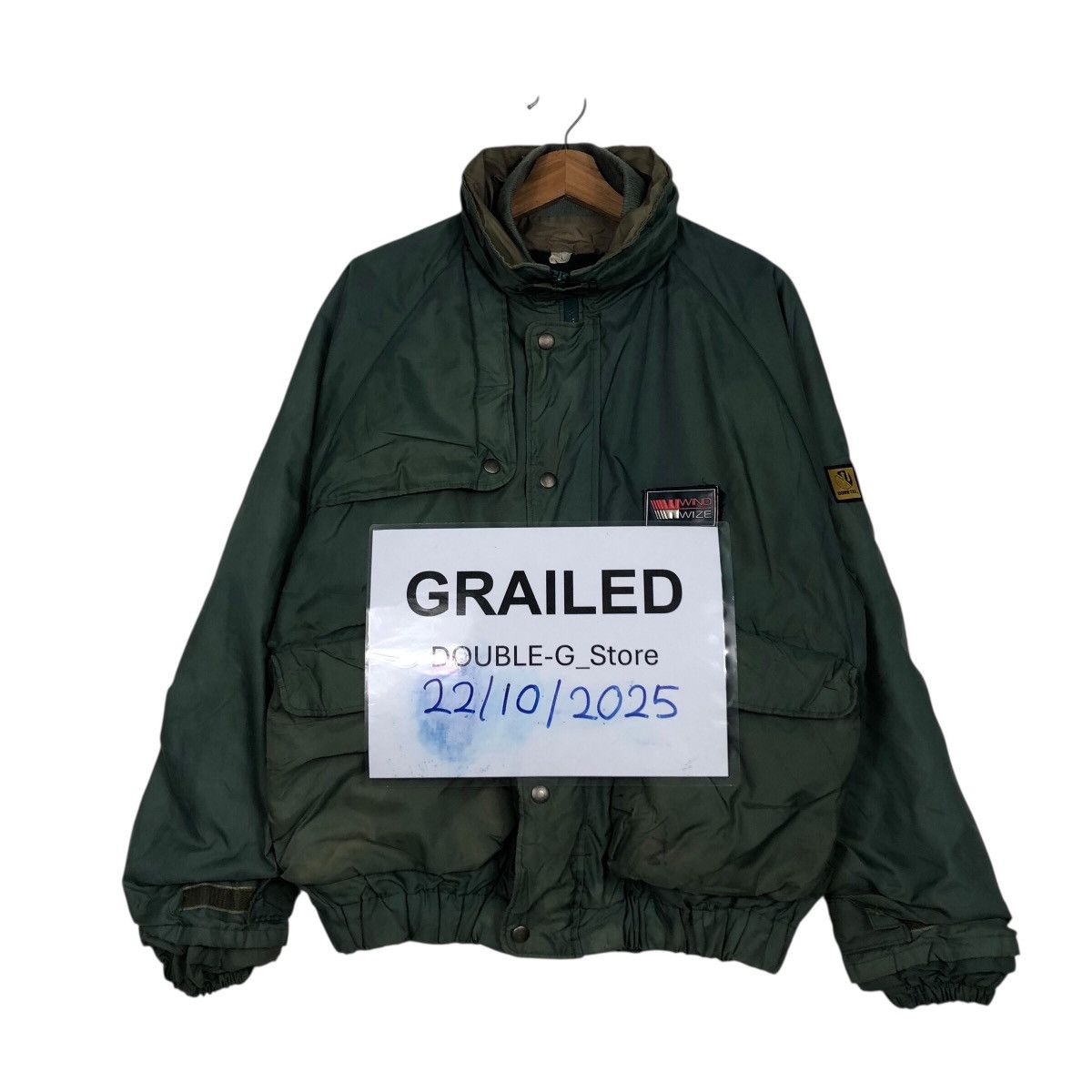 Japanese Brand 📌Vintage Bomber Jacket Wind Wize X Goretex Issey Miyake Size US L / EU 52-54 / 3 - 1 Thumbnail