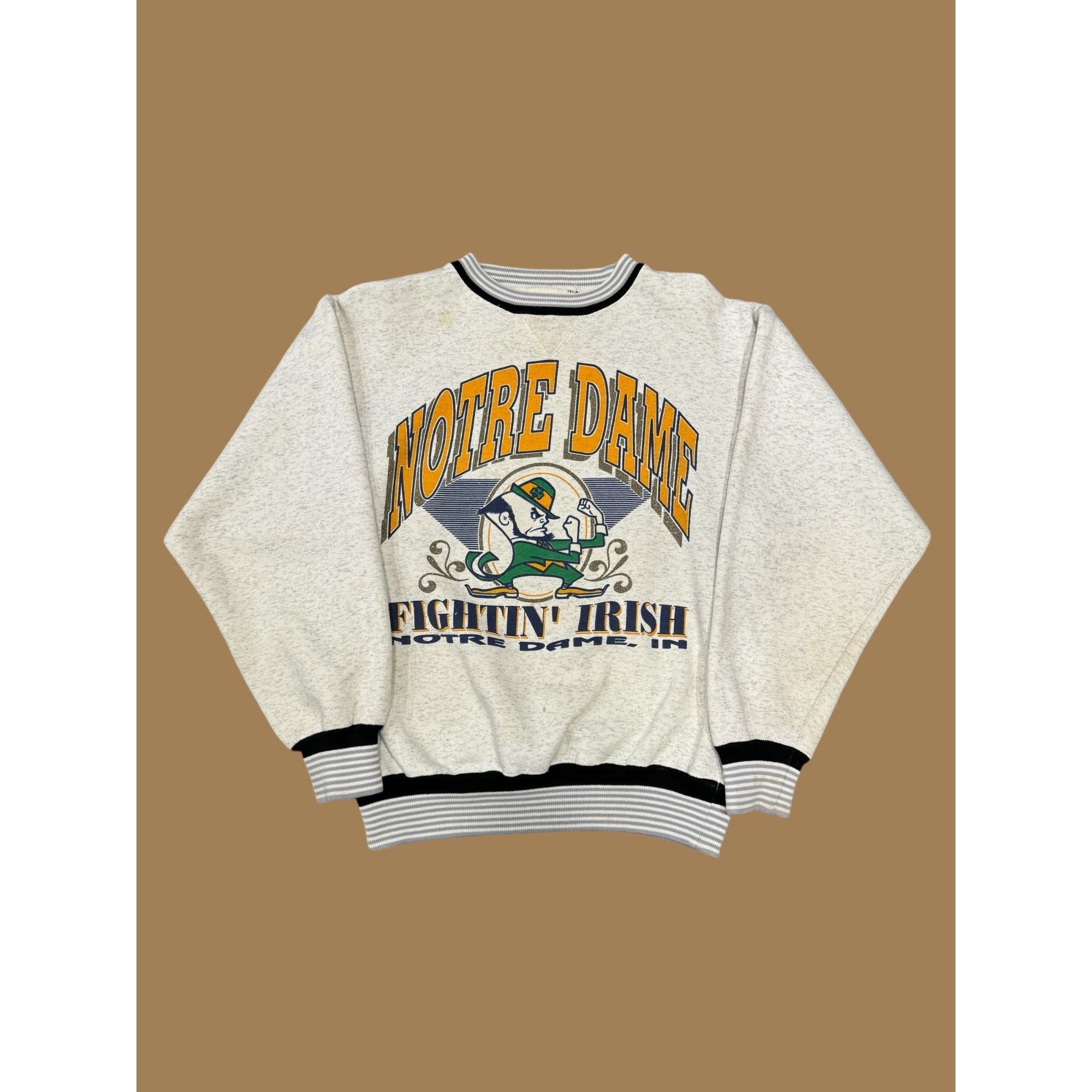 NCAA 90s Notre Dame Fighting Irish Crew Neck Size US M / EU 48-50 / 2 - 1 Thumbnail
