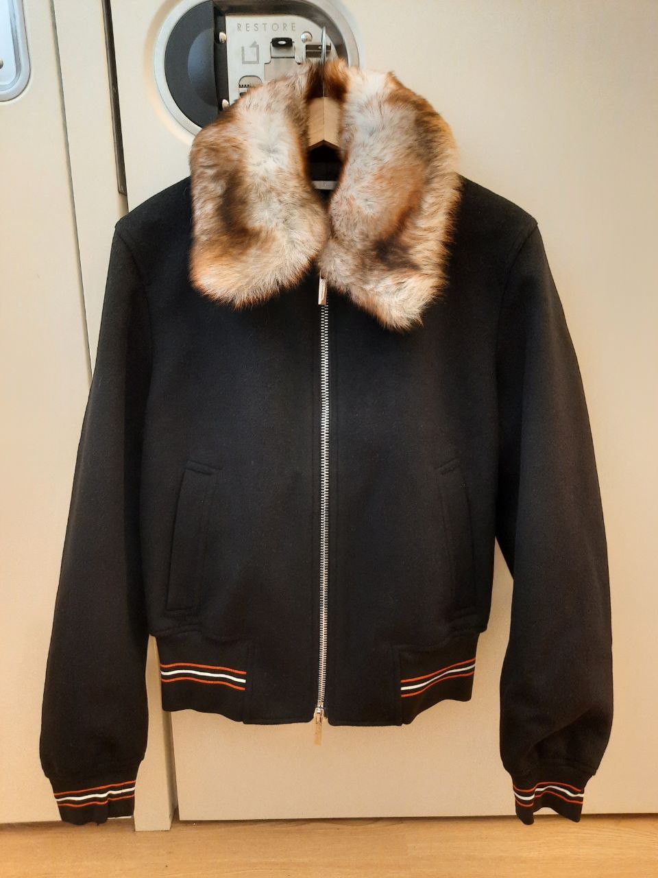 Dior Fur Wool Bomber Size US S / EU 44-46 / 1 - 1 Thumbnail