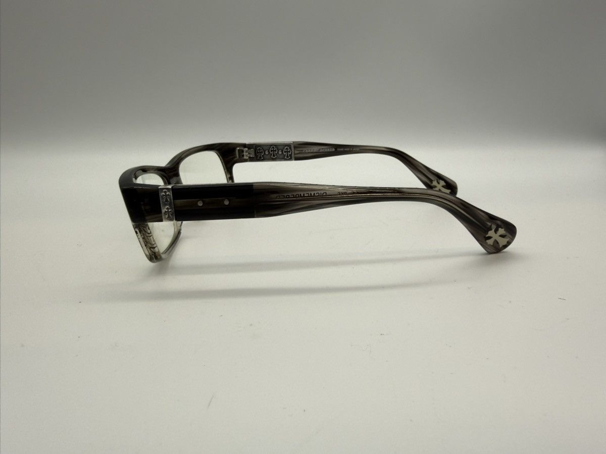 Chrome Hearts CHROME HEARTS "DISMEMBERED" BKS — .925 Cross Temple Frames Size ONE SIZE - 4 Thumbnail