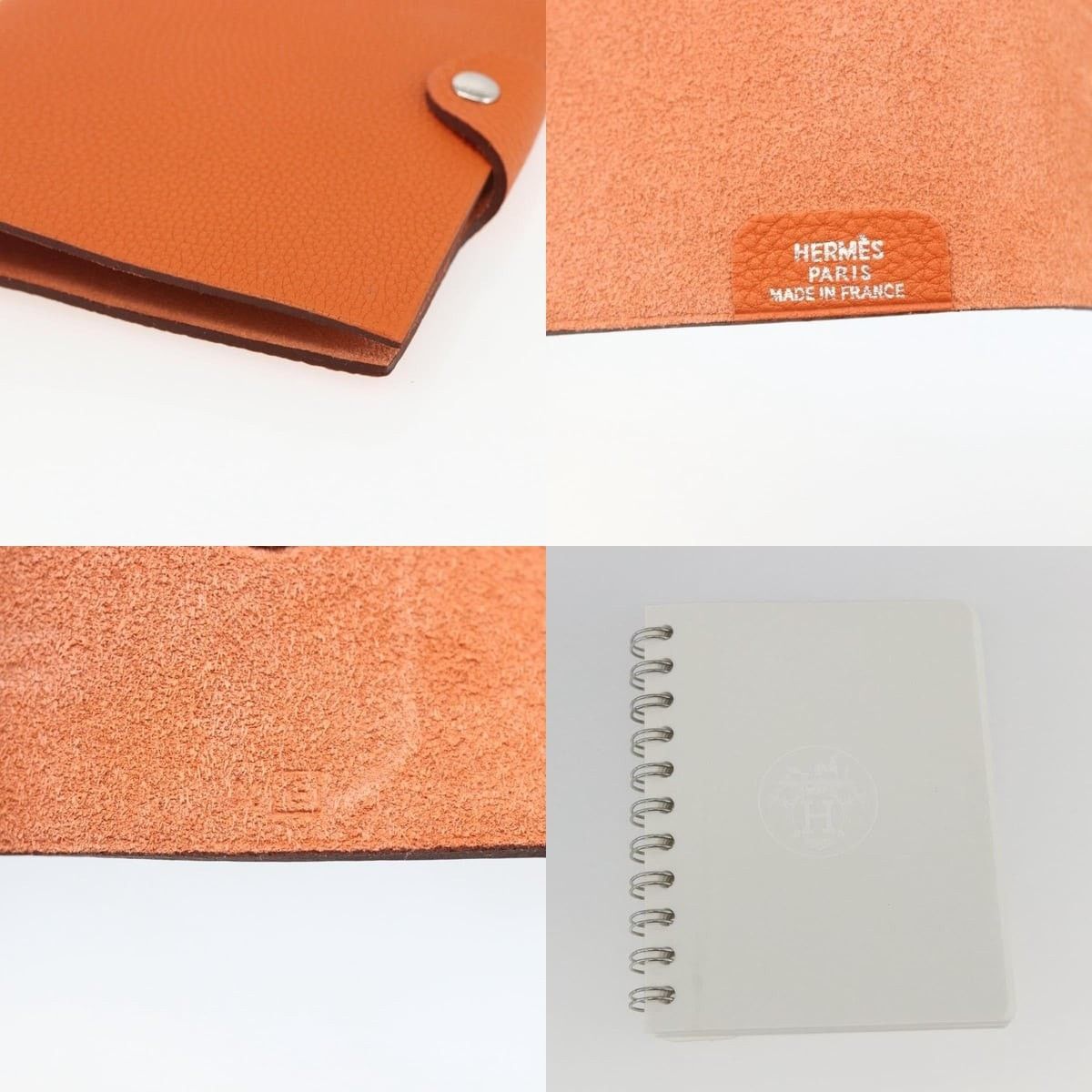 Hermes Hermes Note Planner Leather Orange Size ONE SIZE - 4 Thumbnail