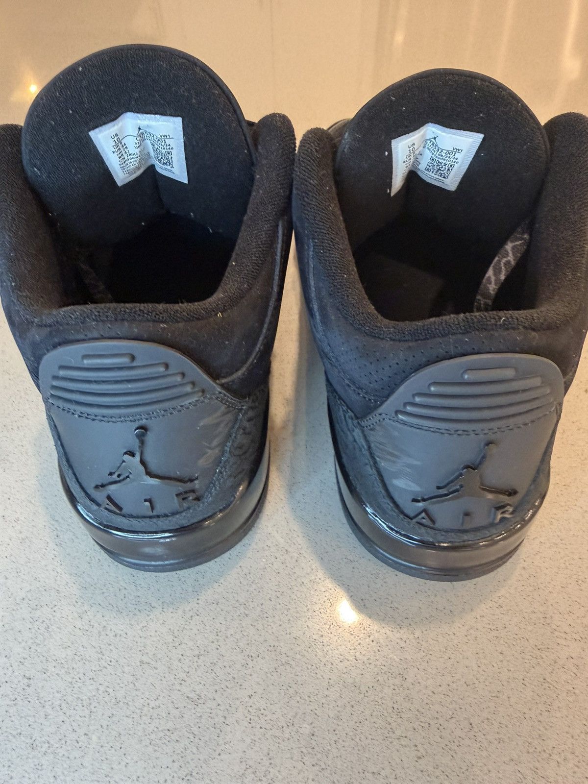Jordan Brand Black Cat Retro 3s Size US 10 / EU 43 - 5 Thumbnail