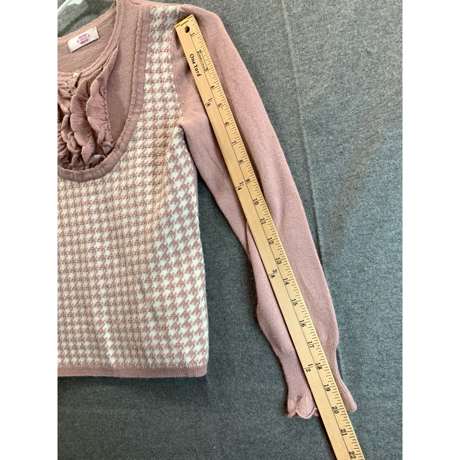 Other POONE Sweater Womens Size Small Pink Long Sleeve Size S / US 4 / IT 40 - 7 Thumbnail