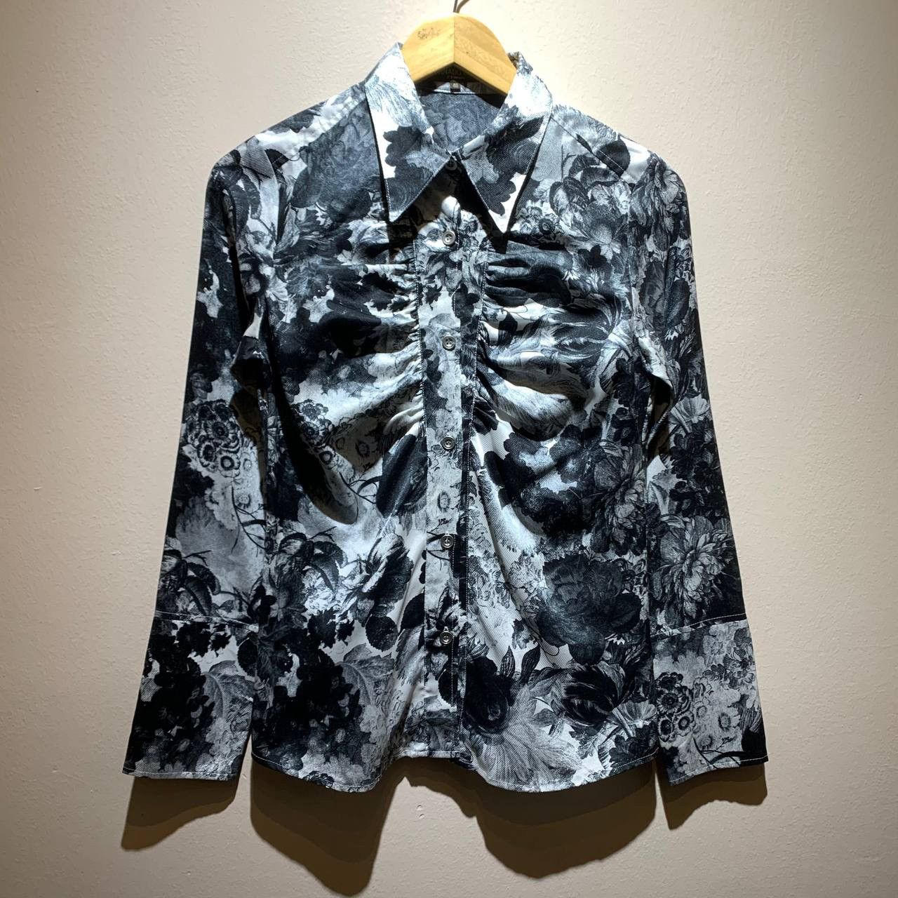 Tornado Mart 🔥 90s Tornado Mart Python Flower Vintage Button Up Shirts 🌪️ Size US M / EU 48-50 / 2 - 1 Thumbnail