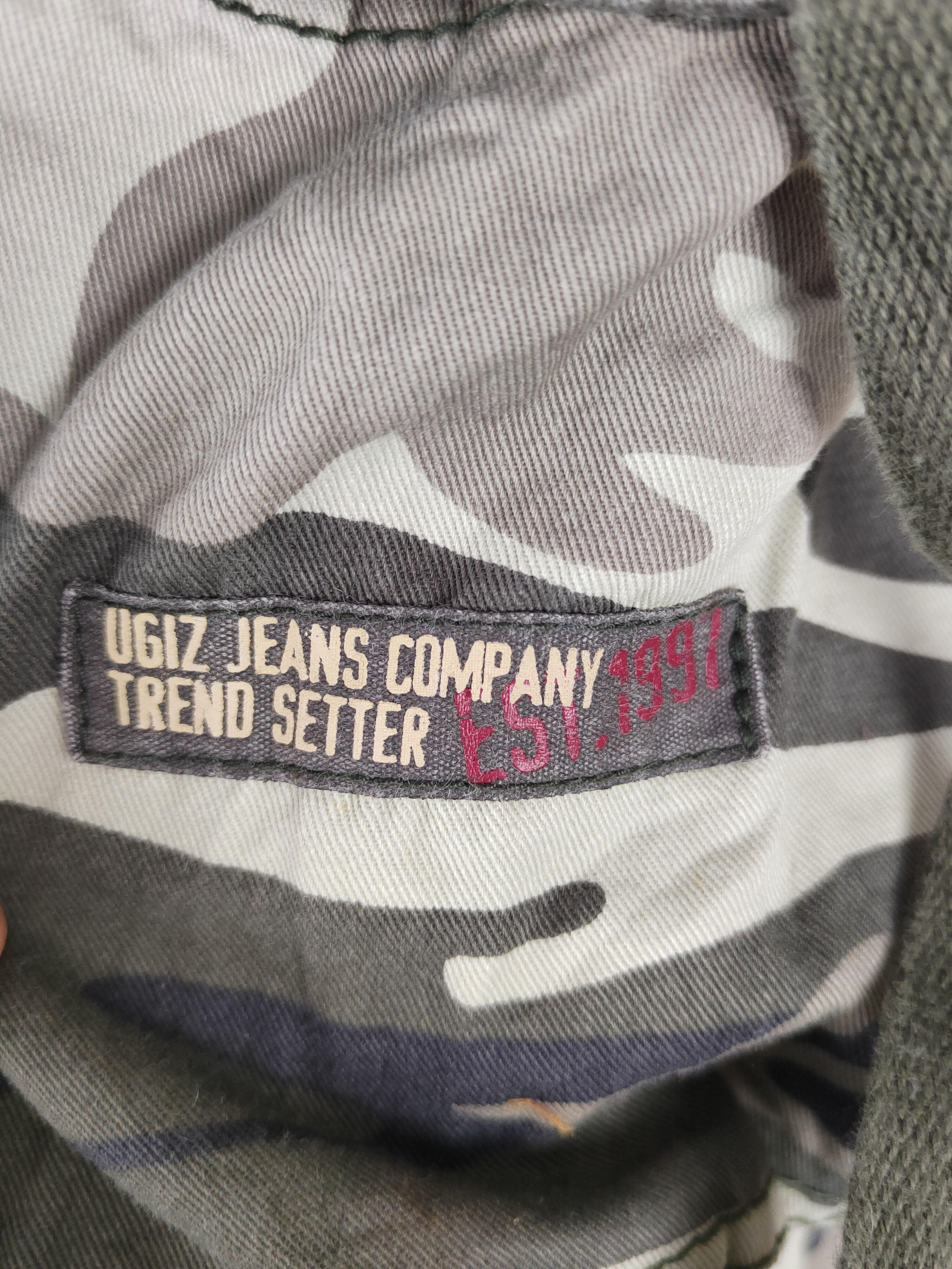 Japanese Brand DLL Ugiz Camouflage Multipocket utility Cargo Pants #230 Size 27" / US 4 / IT 40 - 5 Thumbnail