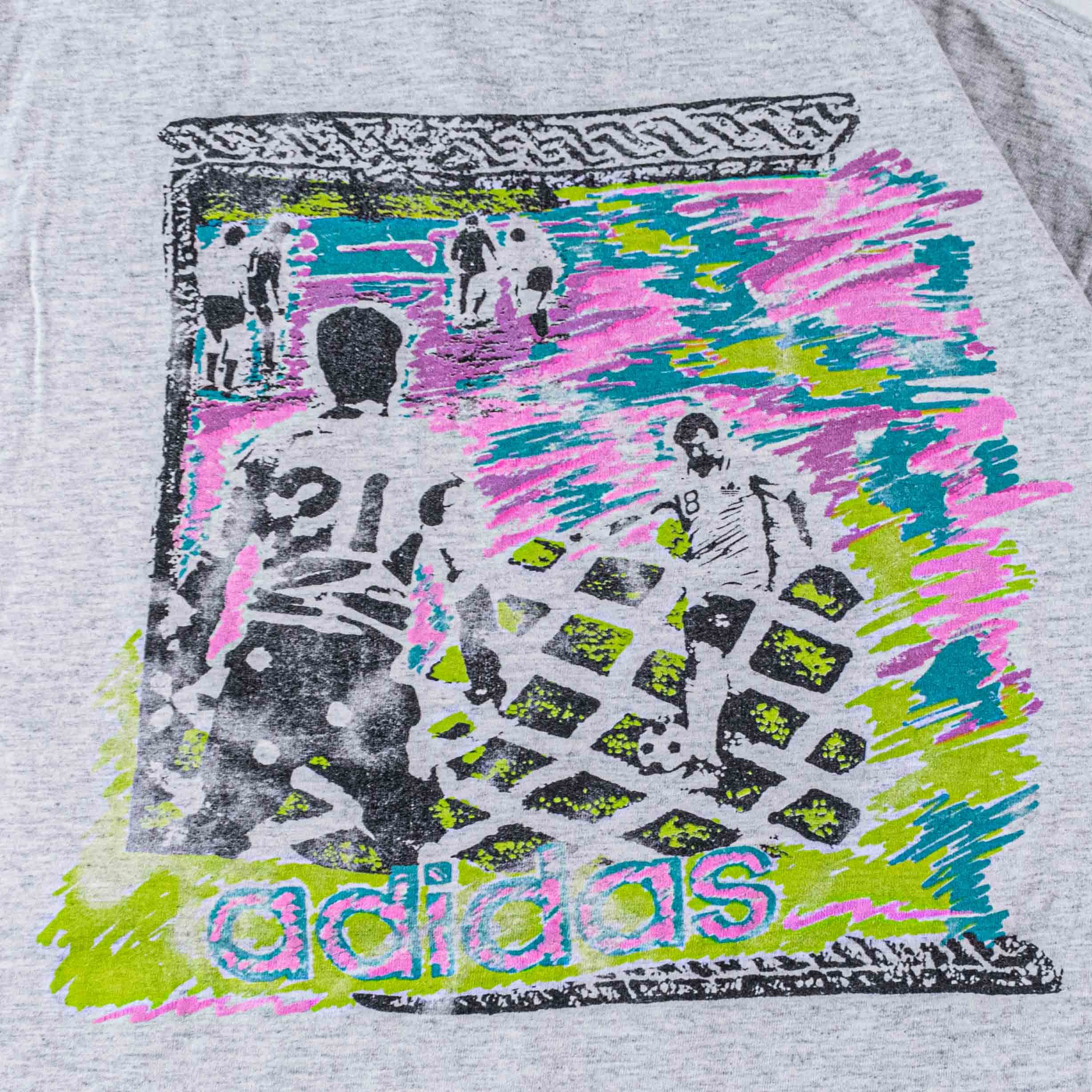 Adidas Adidas 1994 World Cup USA T-Shirt Soccer Graphic Art Players Size US XL / EU 56 / 4 - 12 Thumbnail