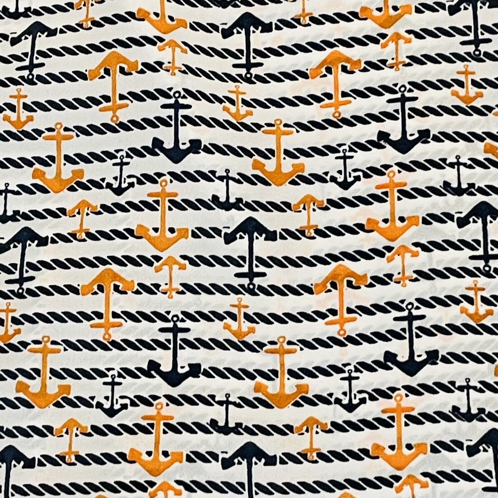Nine West Nine West Womens 4 Blouse Tank Navy White Orange Anchors Lig Size S / US 4 / IT 40 - 4 Thumbnail